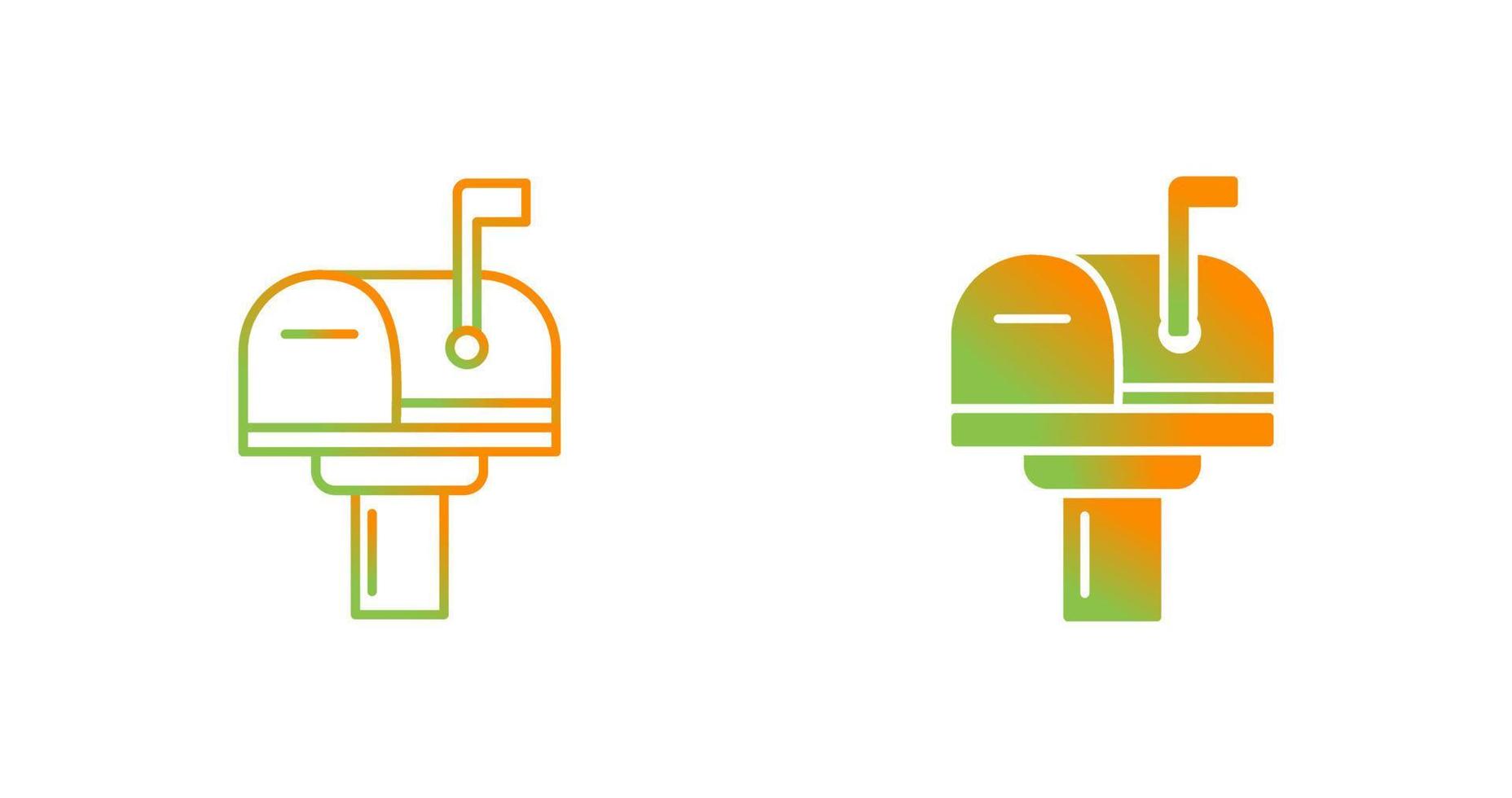 Mail Box Vector Icon