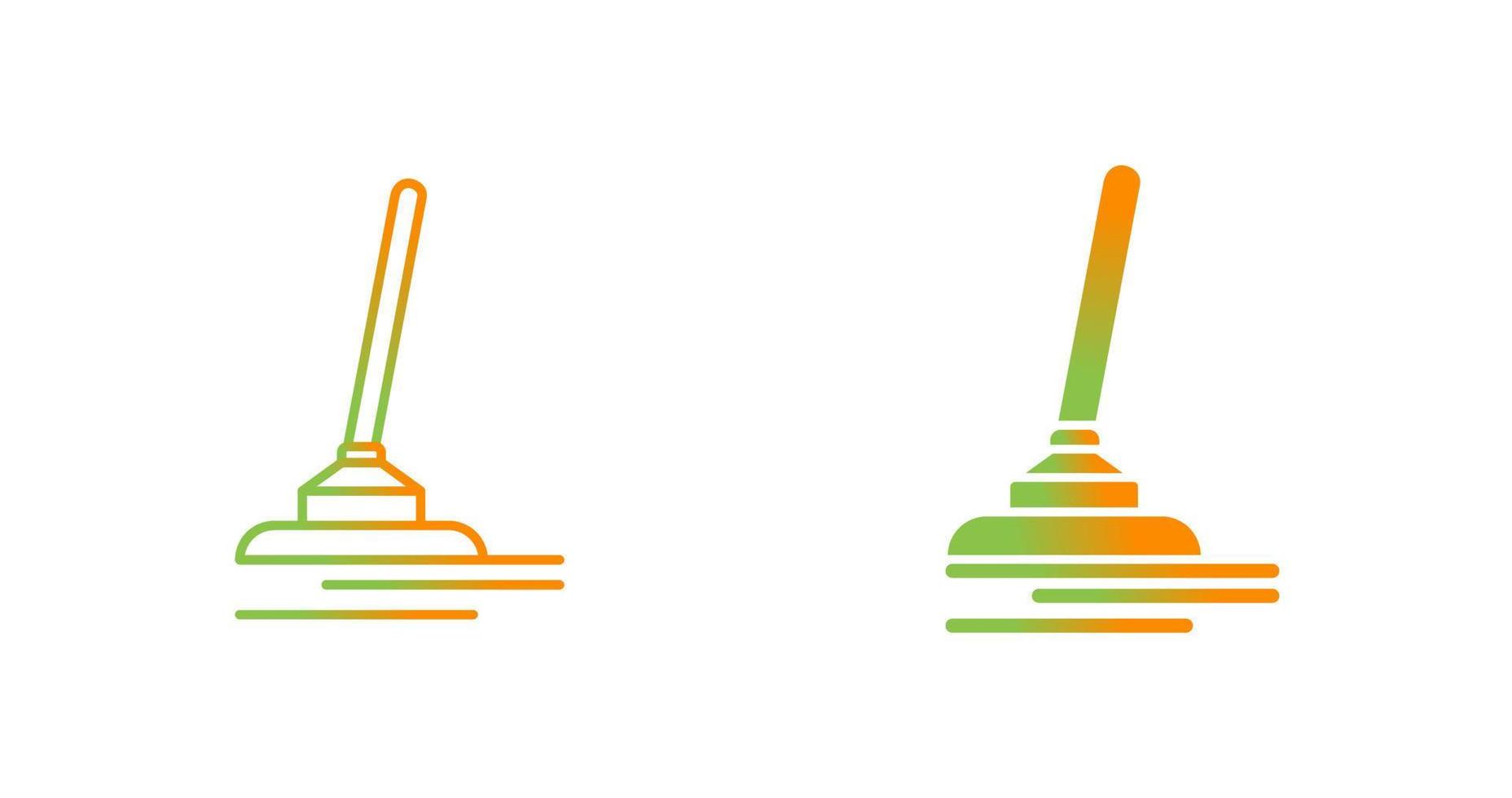 Cleaning Brush Vector Icon