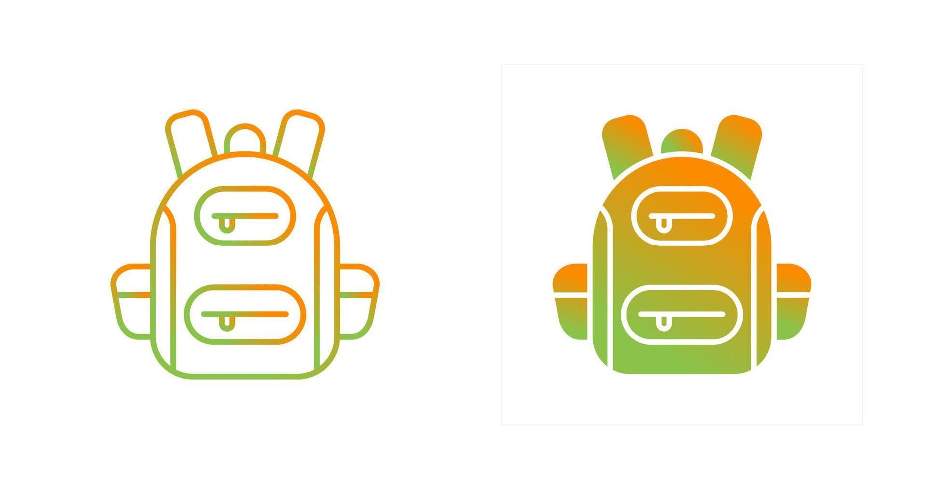 Backpack Vector Icon