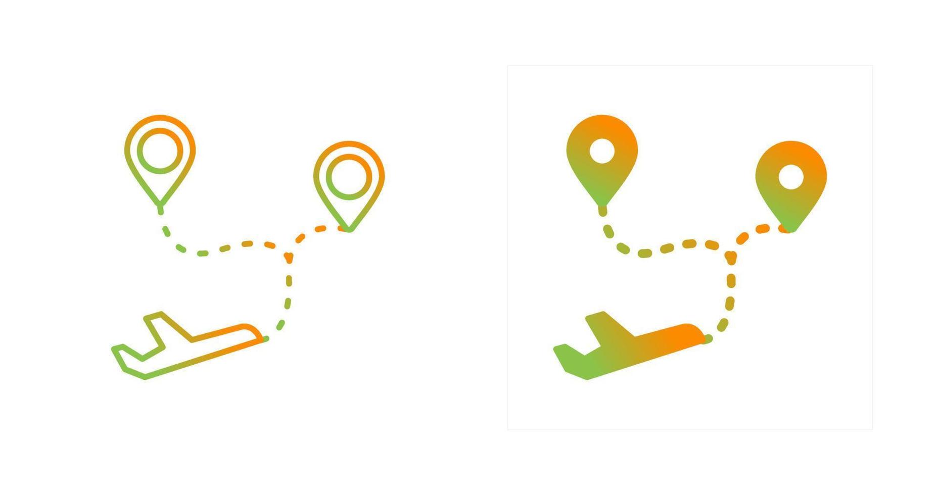 Route Vector Icon