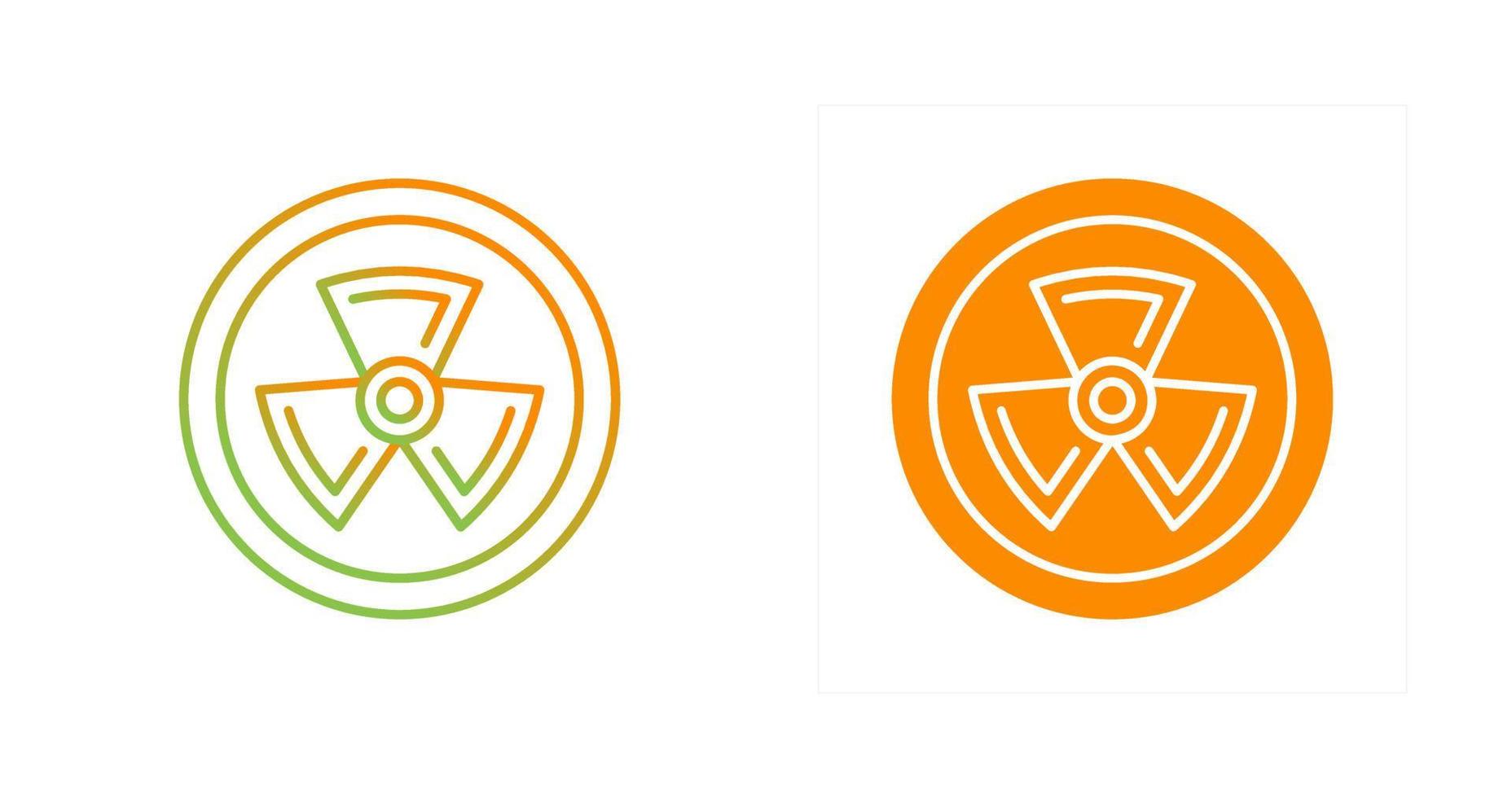 Radiation Vector Icon