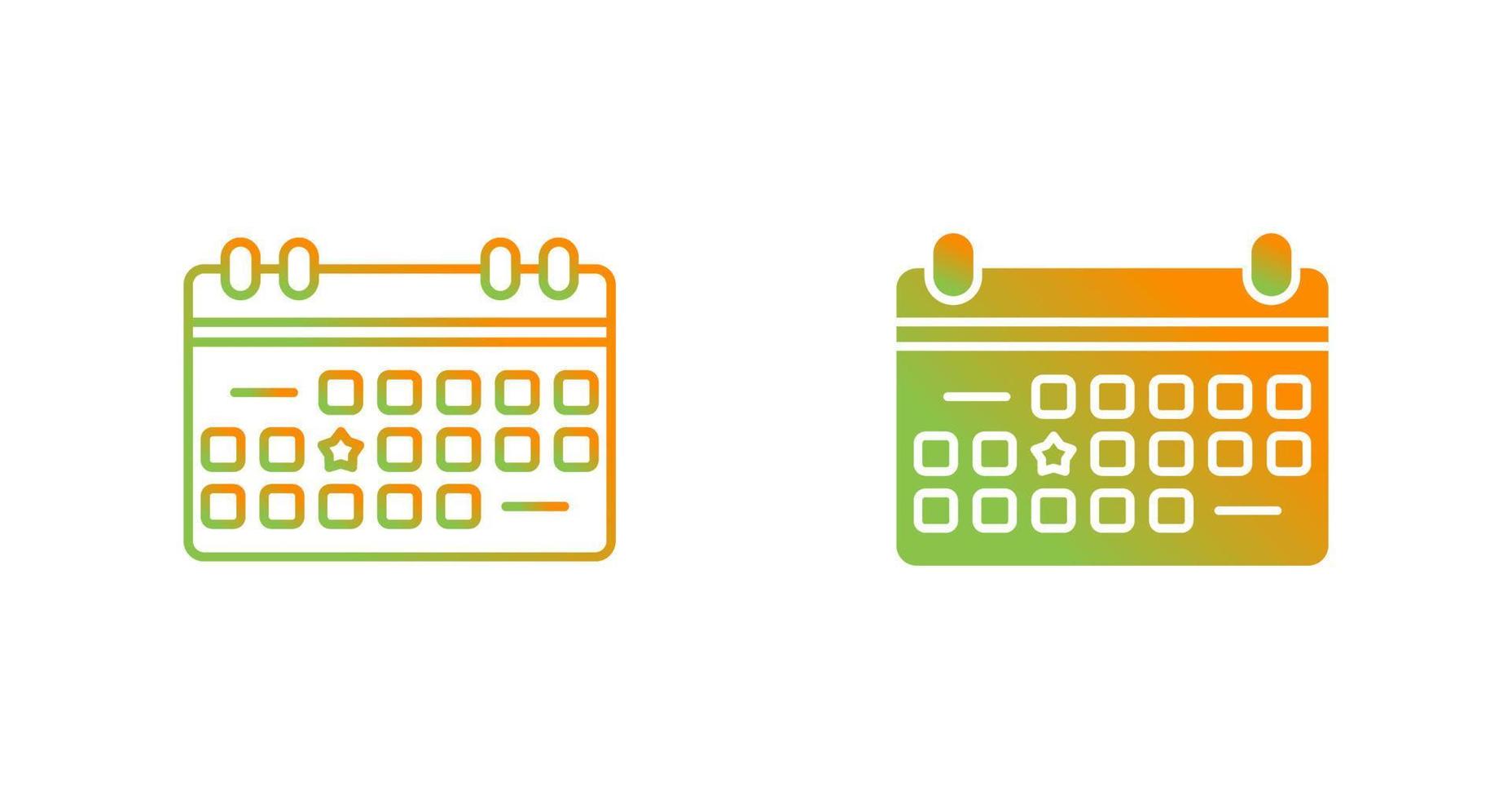Calendar Vector Icon