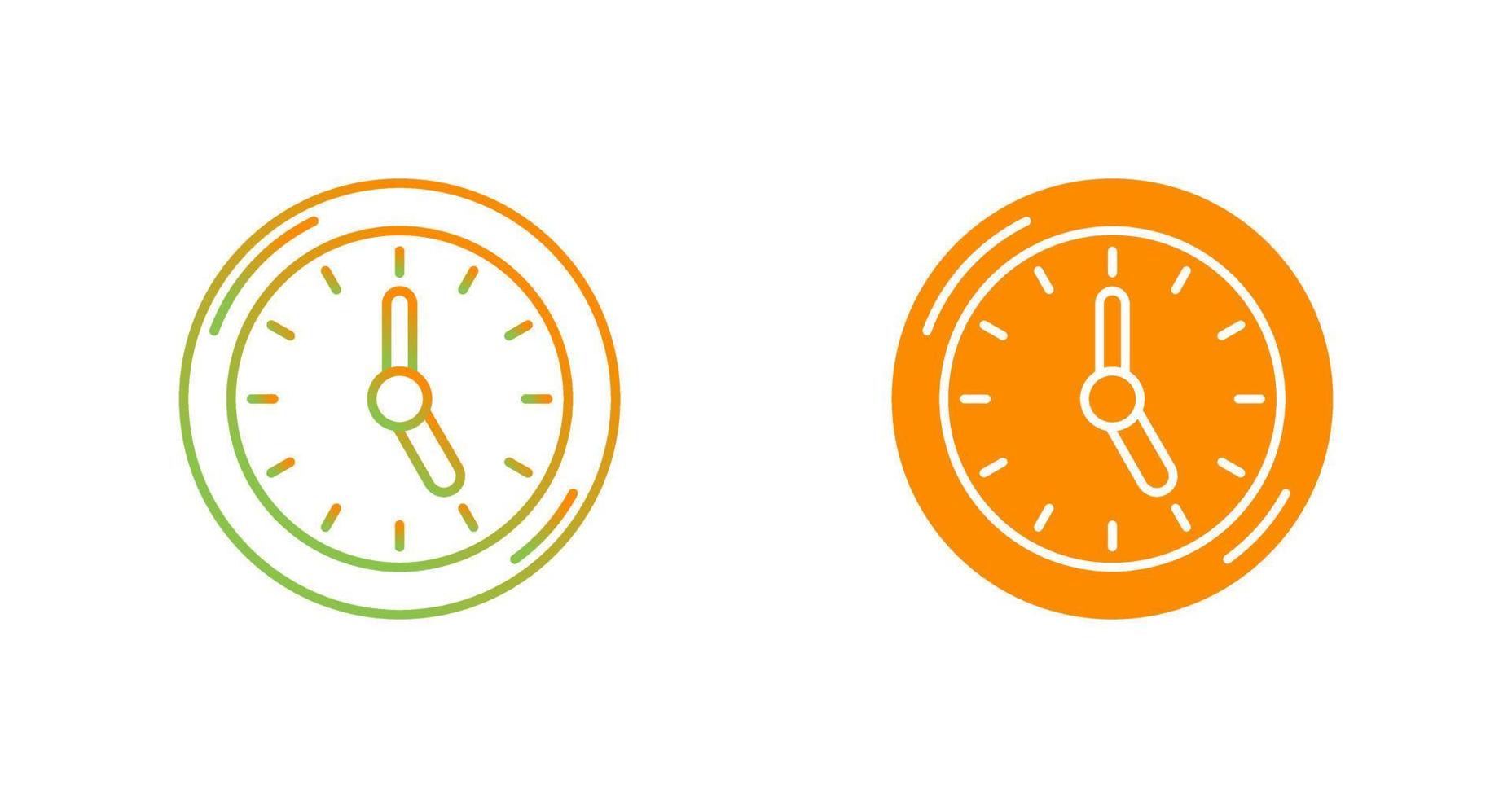 Clock Vector Icon