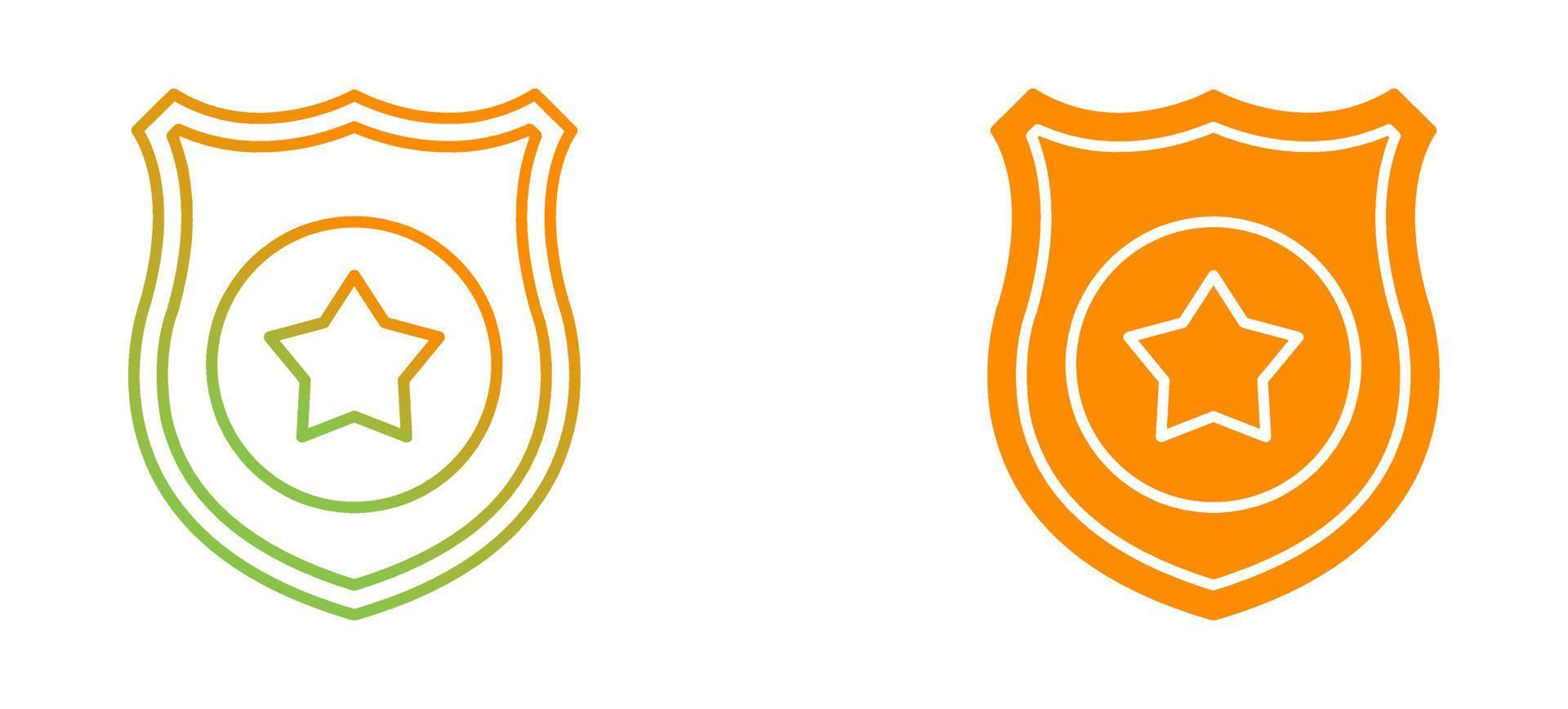 Police Shield Vector Icon
