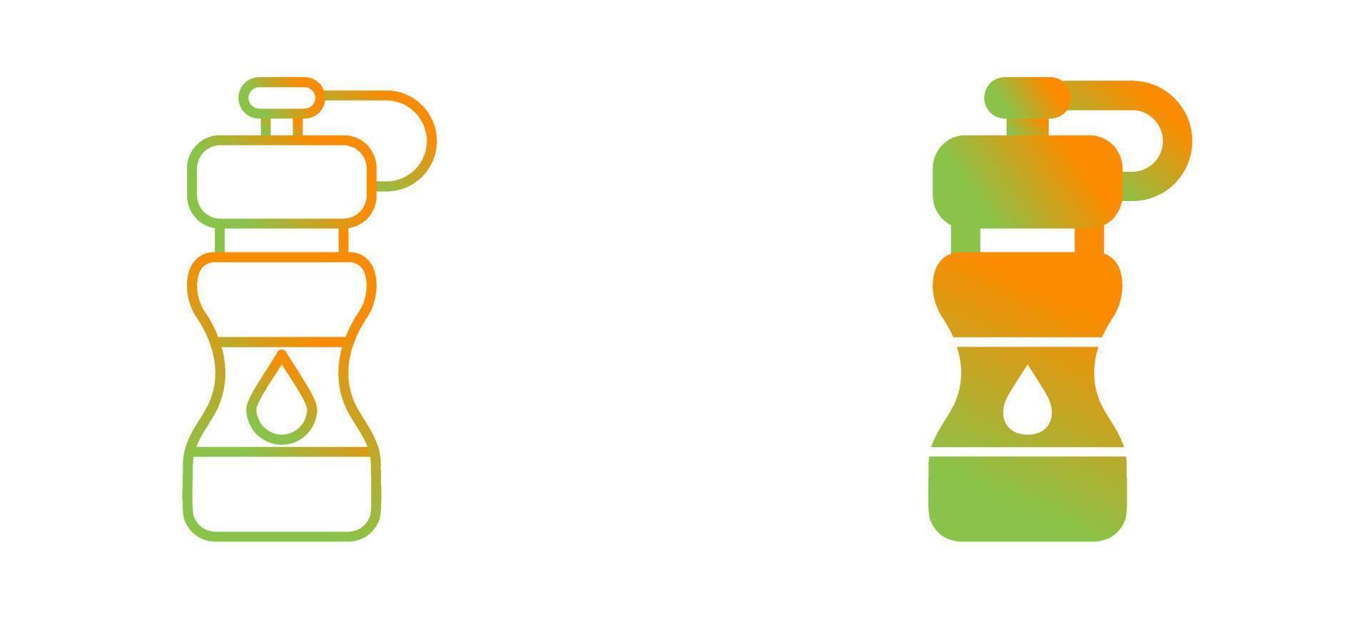 Water Bottle Vector Icon