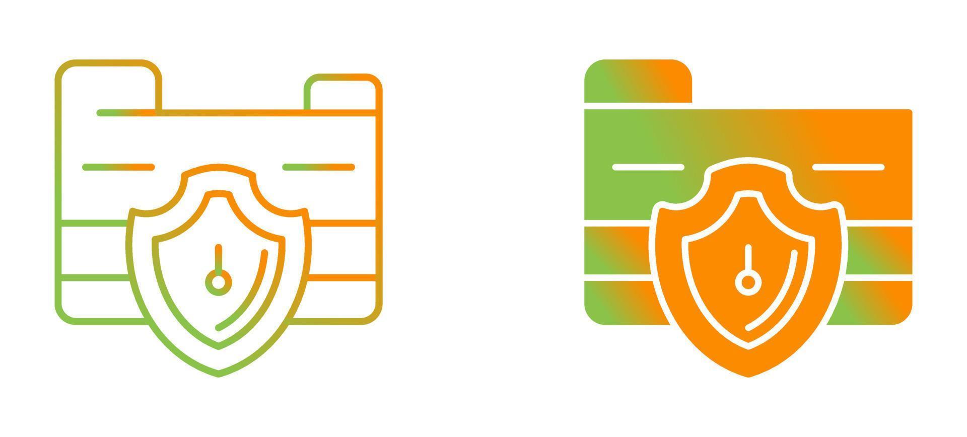 Folder protection Vector Icon