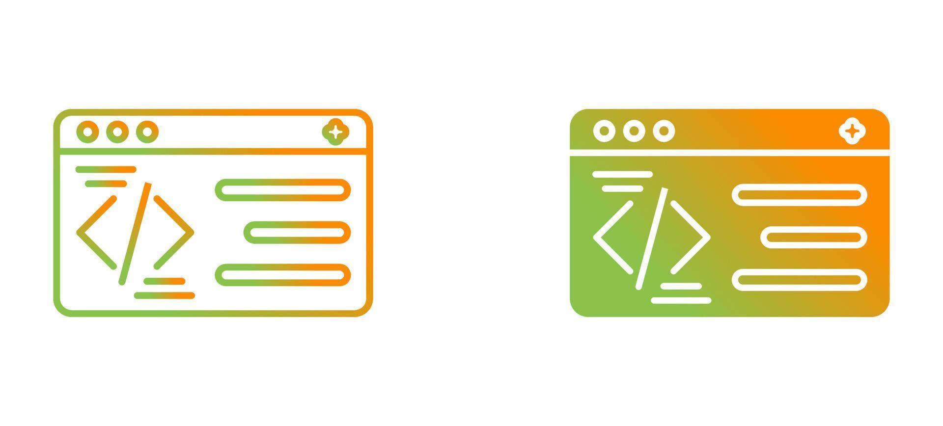 Programming Vector Icon