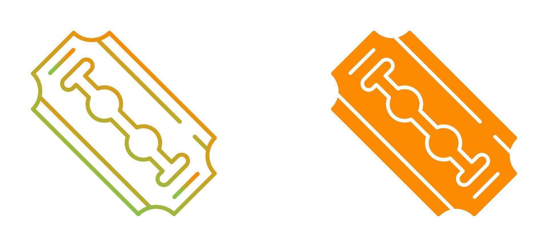 Razor Blade Vector Icon