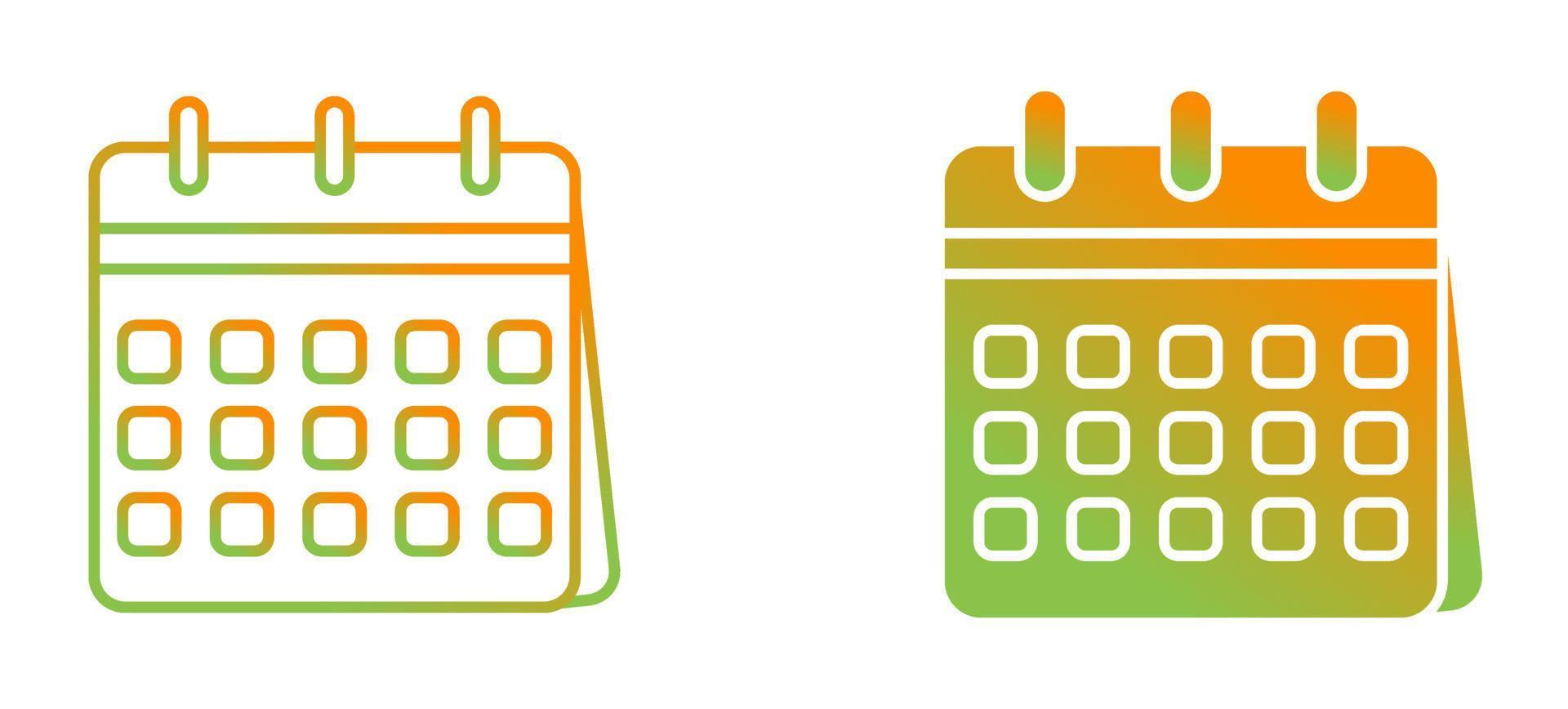 Calendar Vector Icon