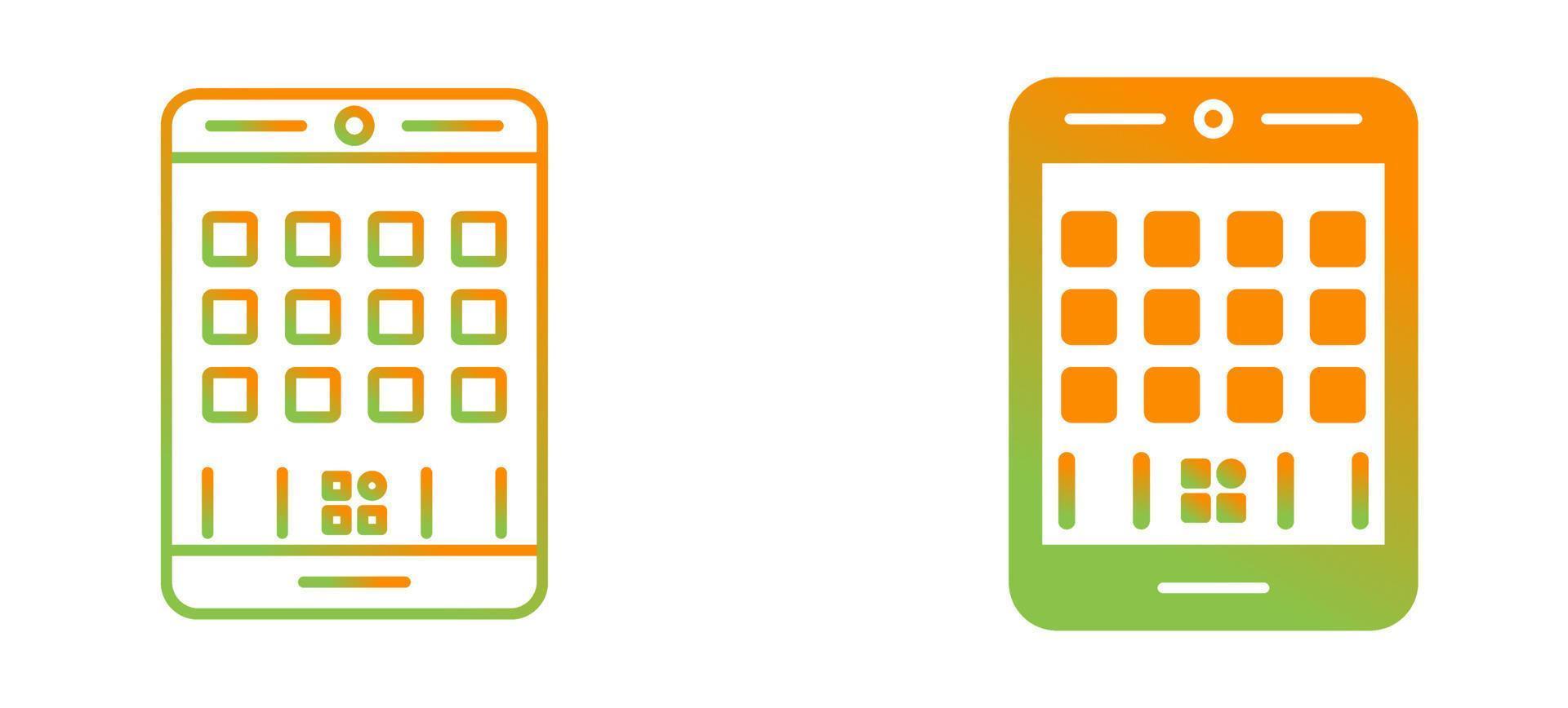 Mobiles App Vector Icon