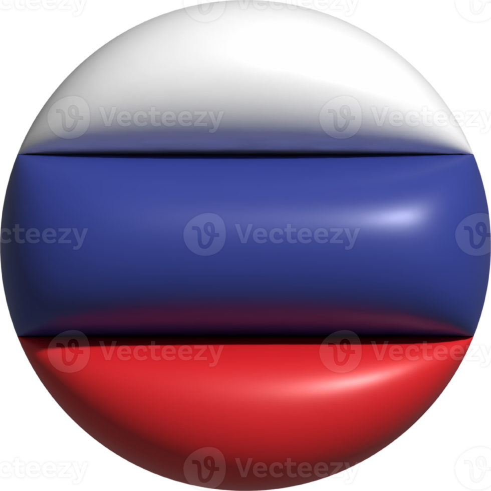 Rússia bandeira círculo 3d. png
