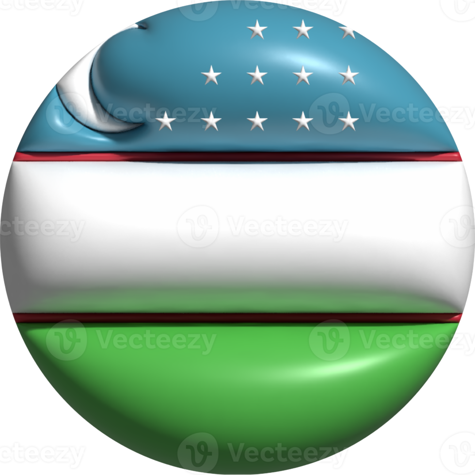 Uzbekistan flag circle 3D. png