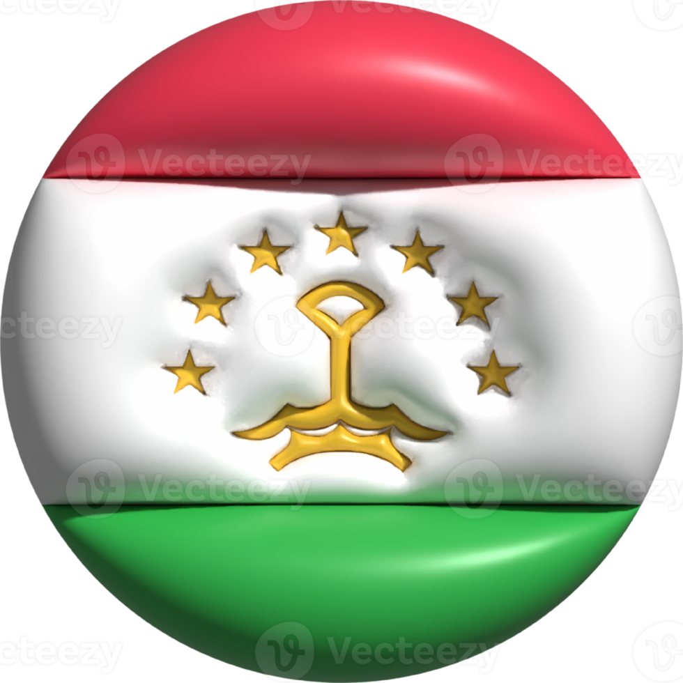Tajikistan flag circle 3D. png