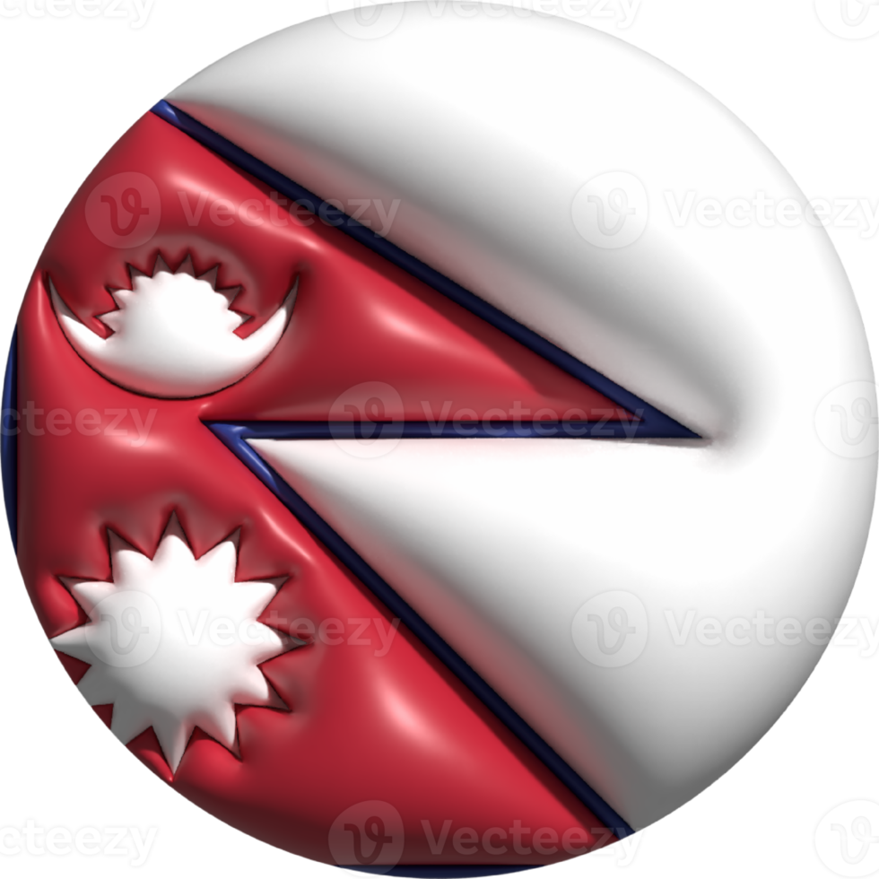 Nepal vlag cirkel 3d. png