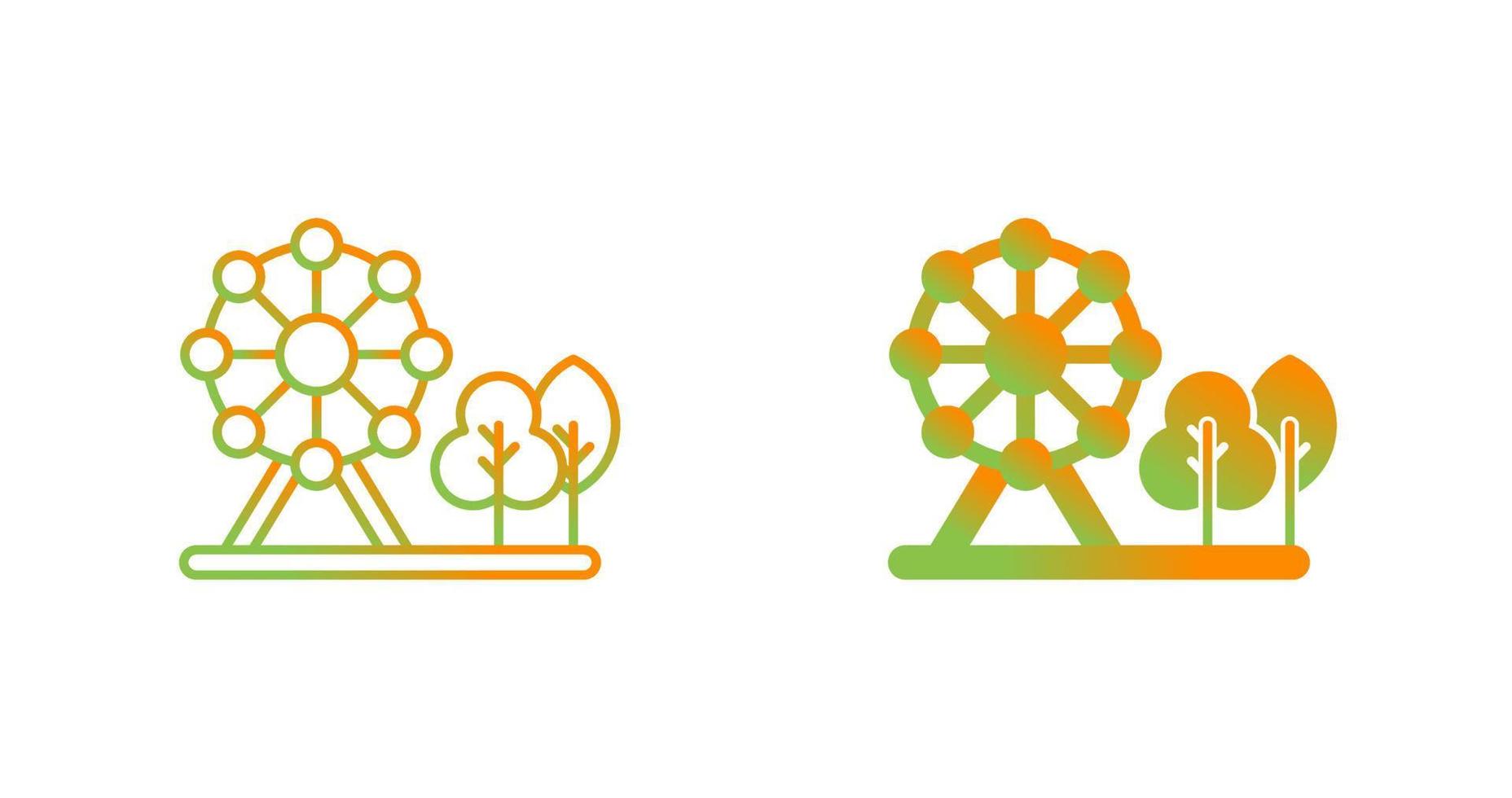 Park Vector Icon