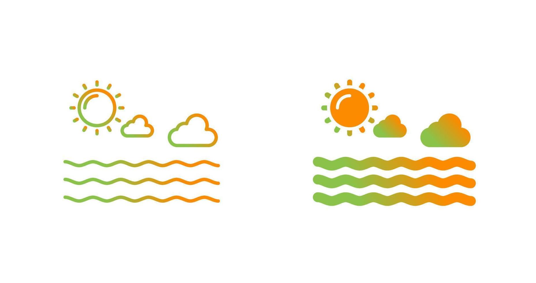 Sea Vector Icon