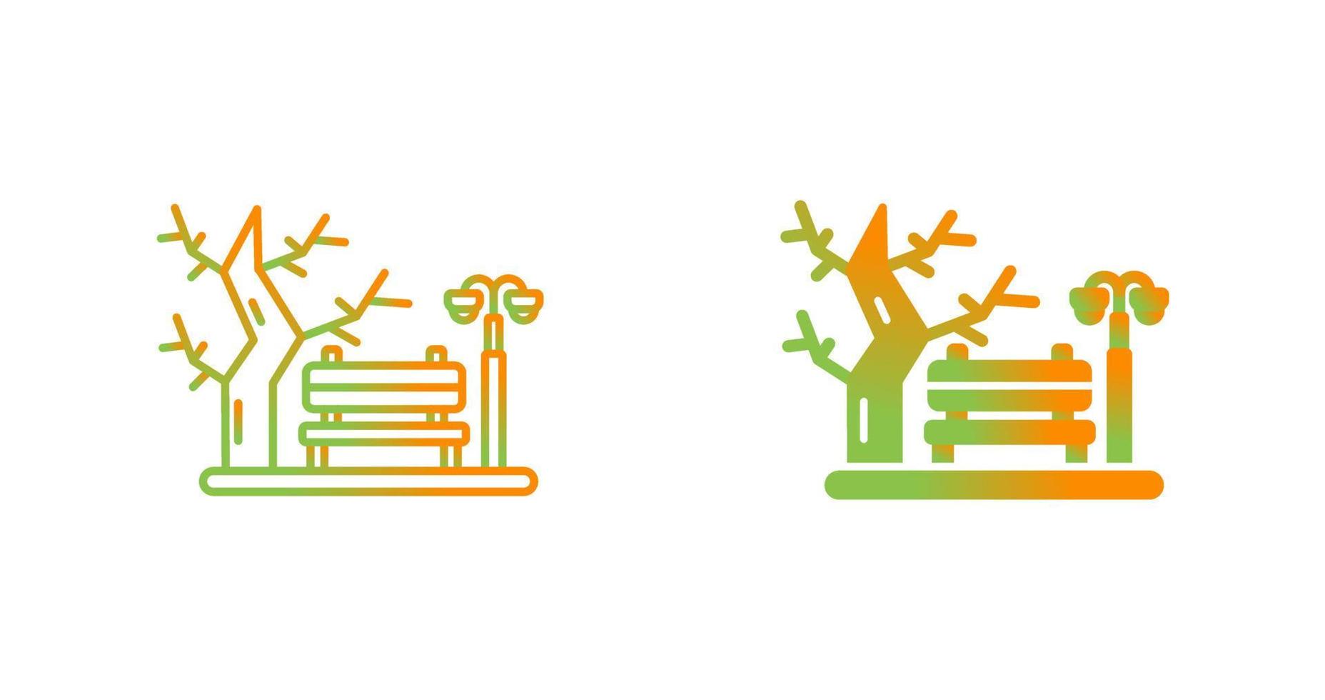 Park Vector Icon