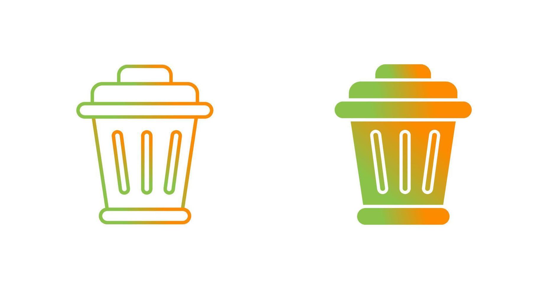 Garbage Vector Icon