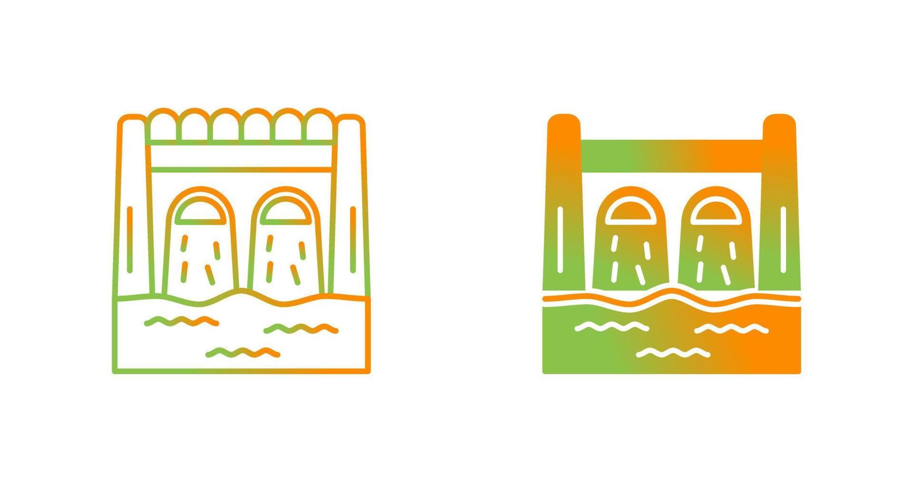 Dam Vector Icon