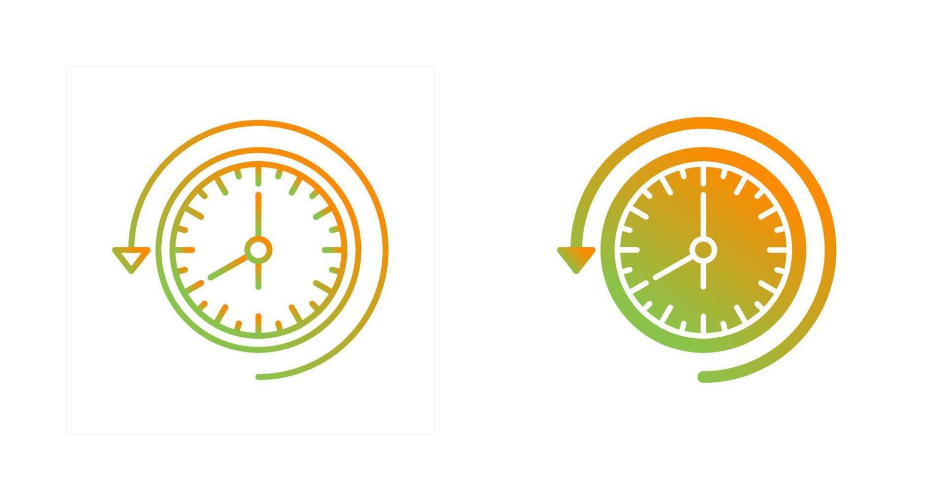 Past Time Vector Icon