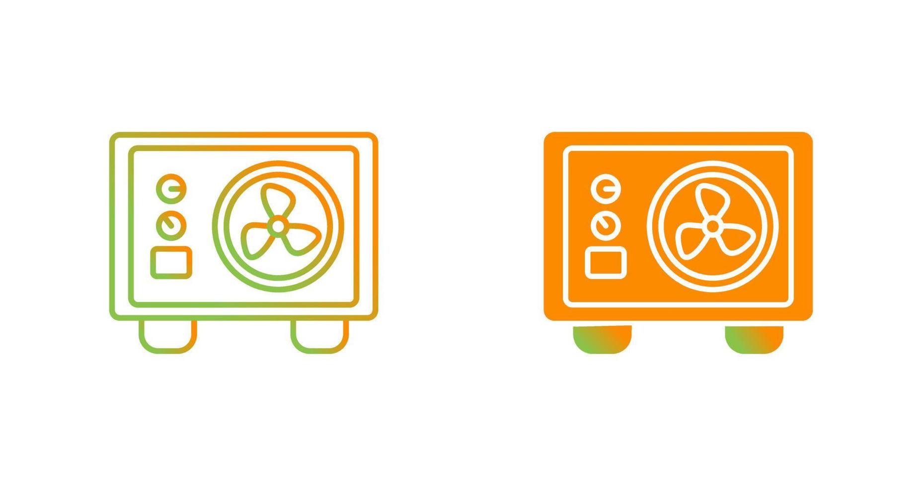 Outdoor Ac Vector Icon