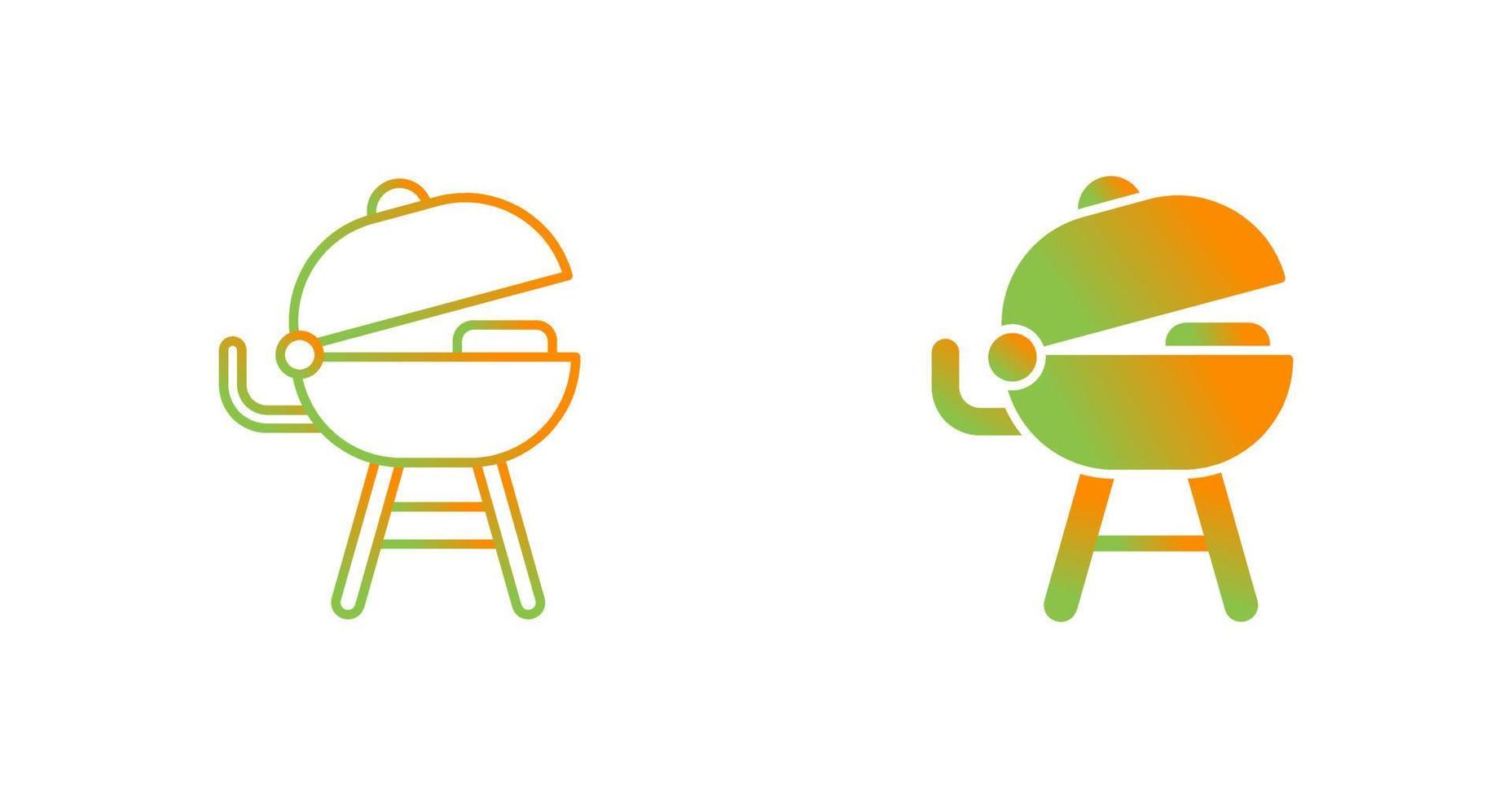Grilled Vector Icon