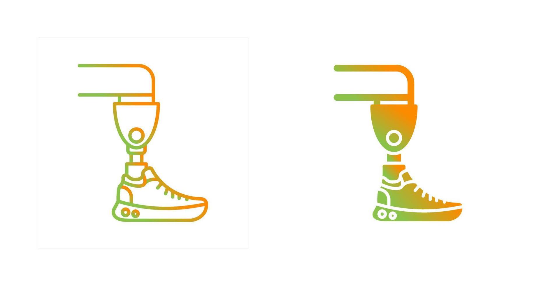 Prosthetics Vector Icon