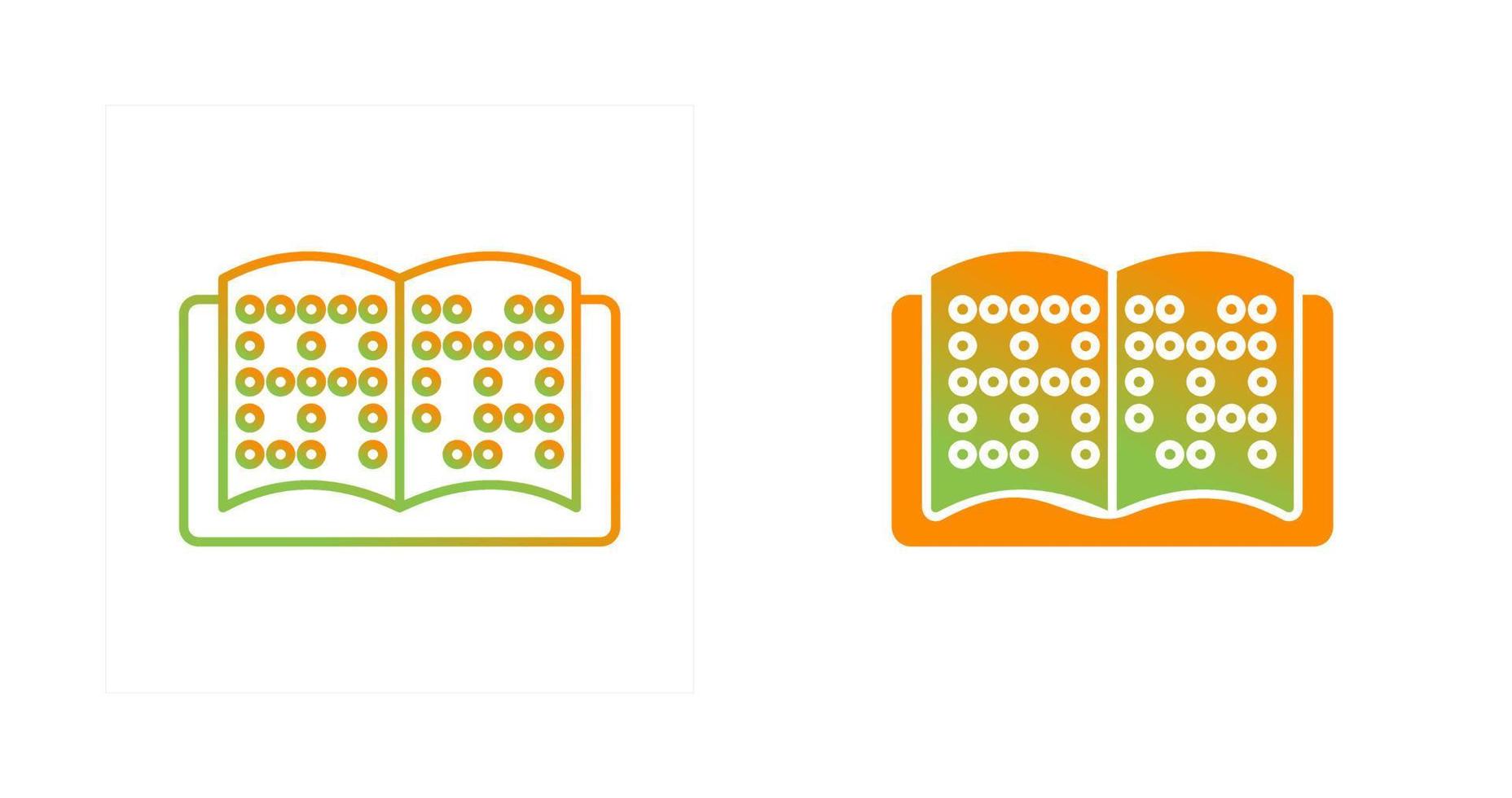 Braille Vector Icon