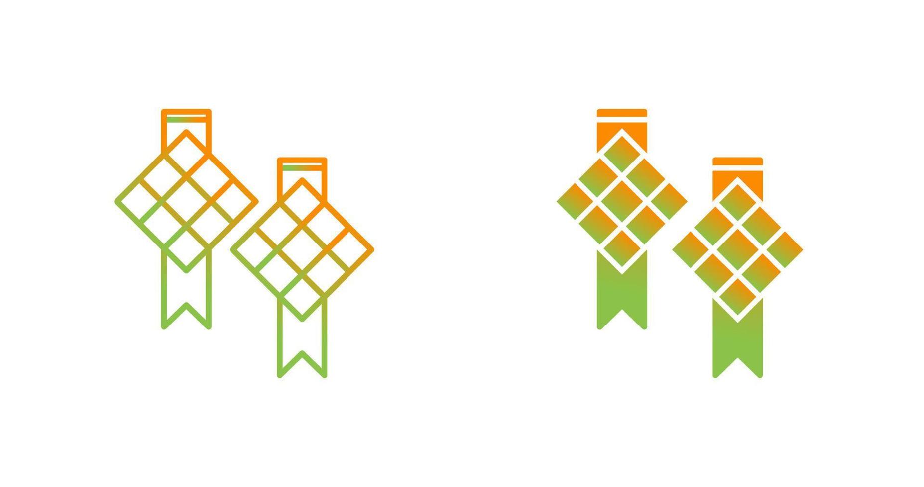 Ketupat Vector Icon