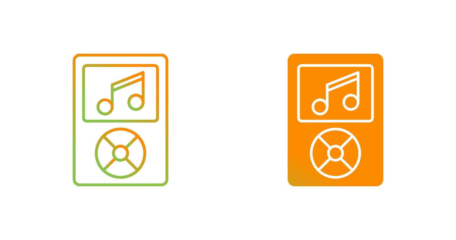 Music Player Vector Icon