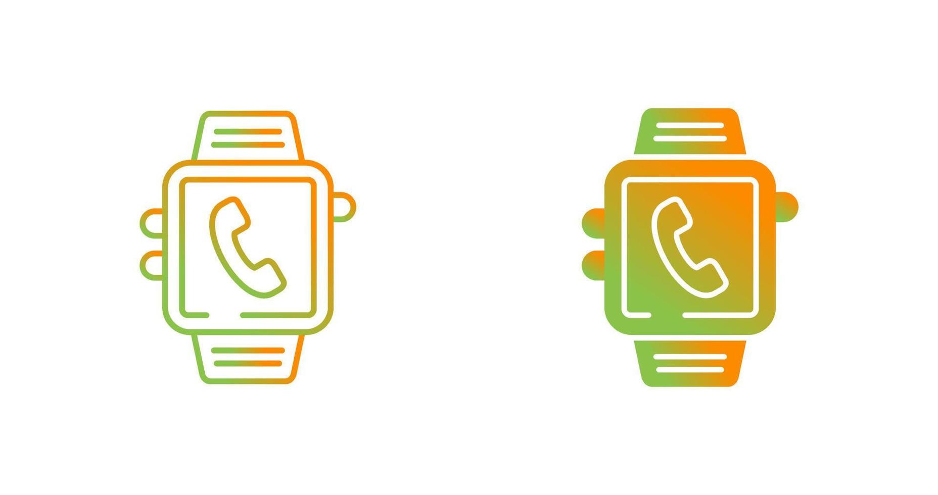 Watch Call Vector Icon