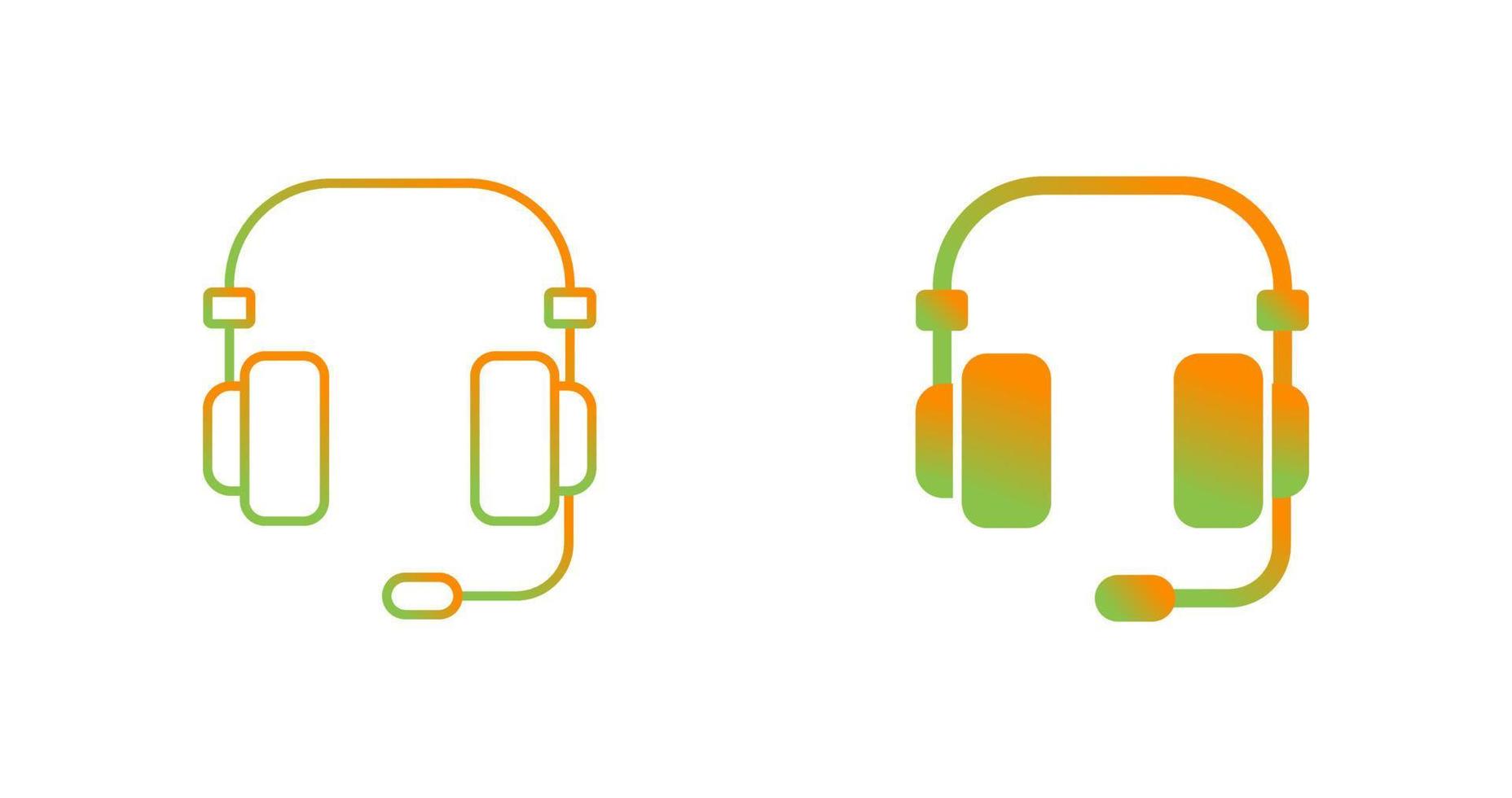Headset Vector Icon