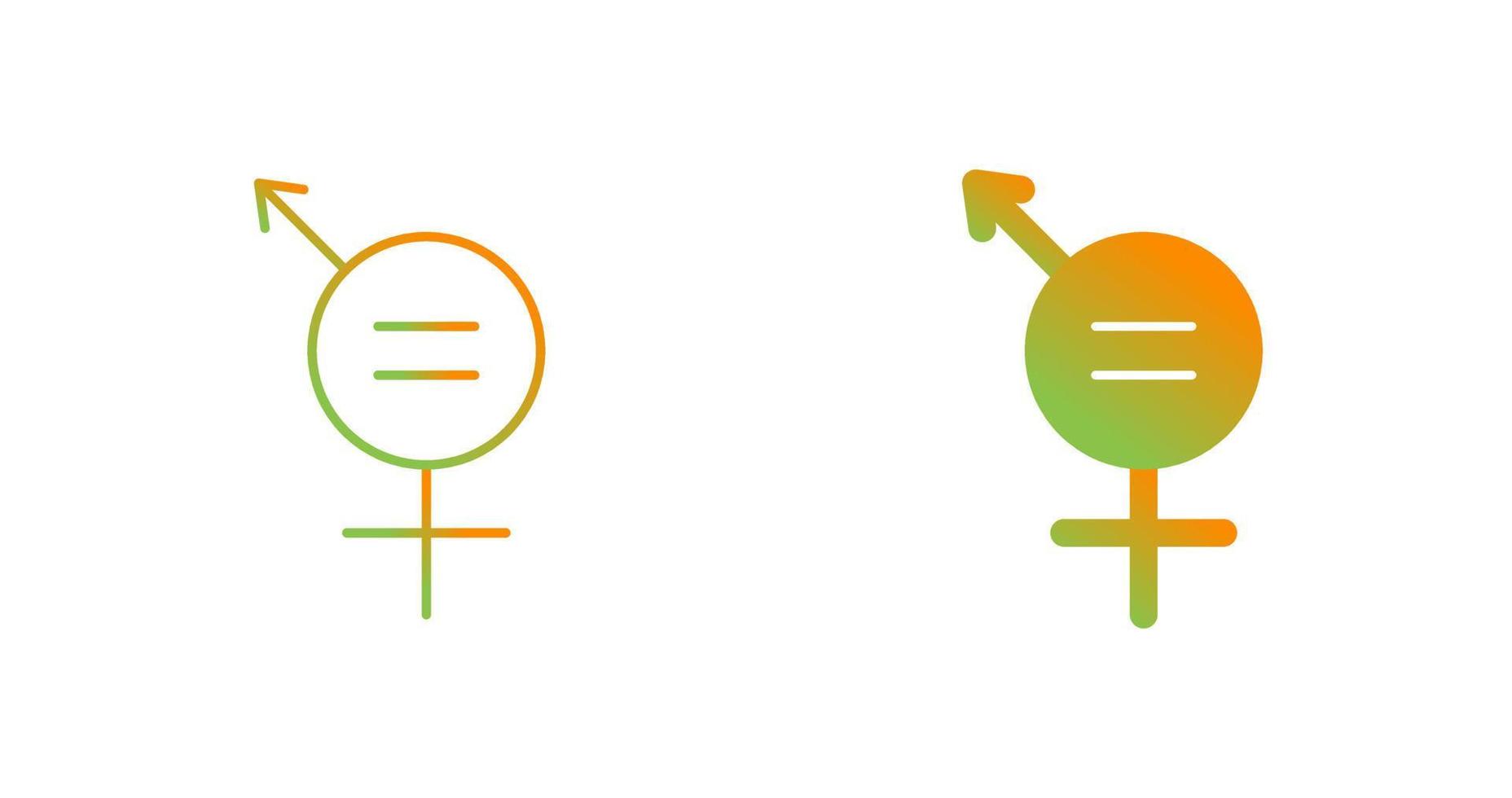 Gender Equality Vector Icon