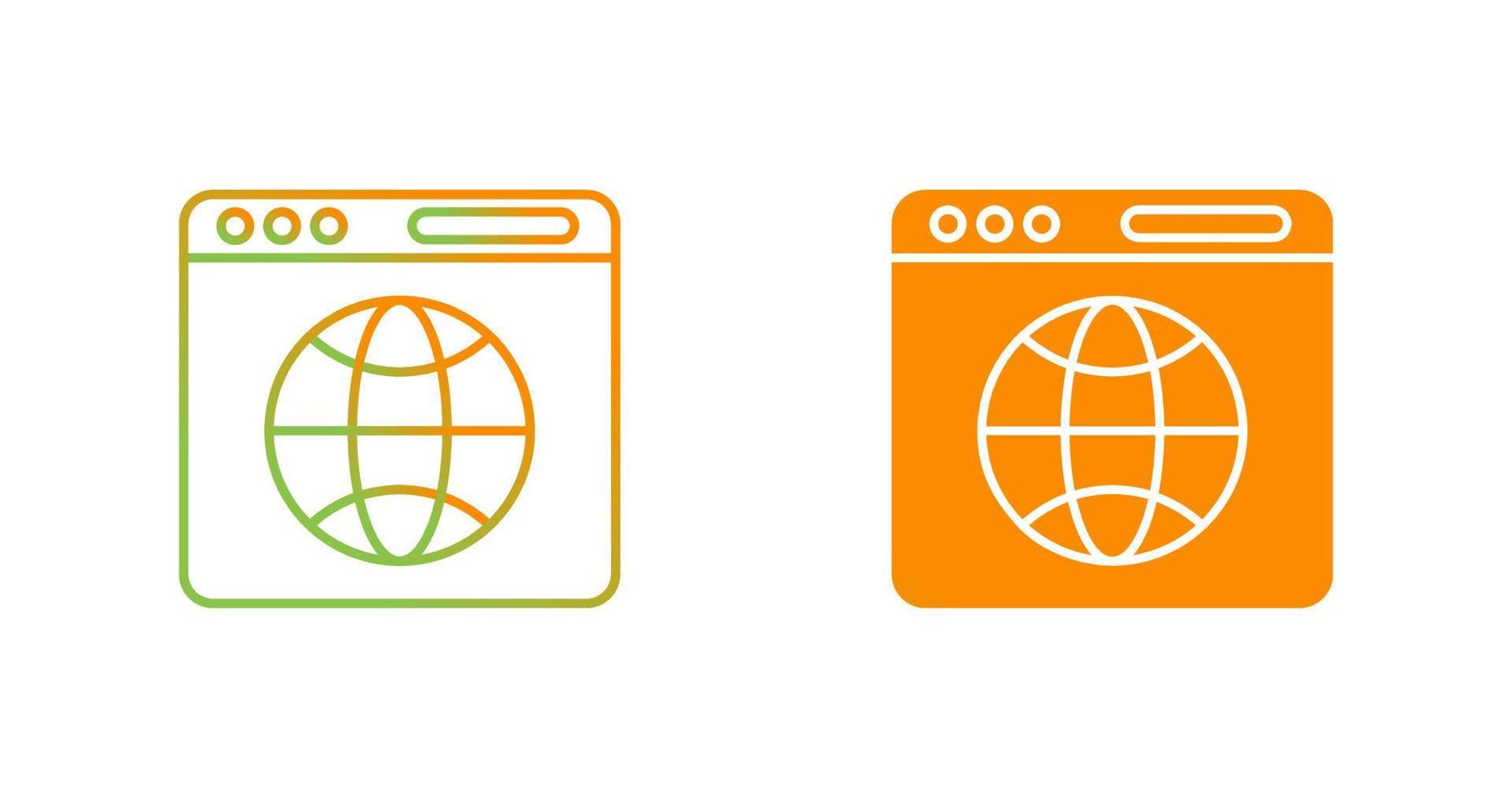 Browser Vector Icon