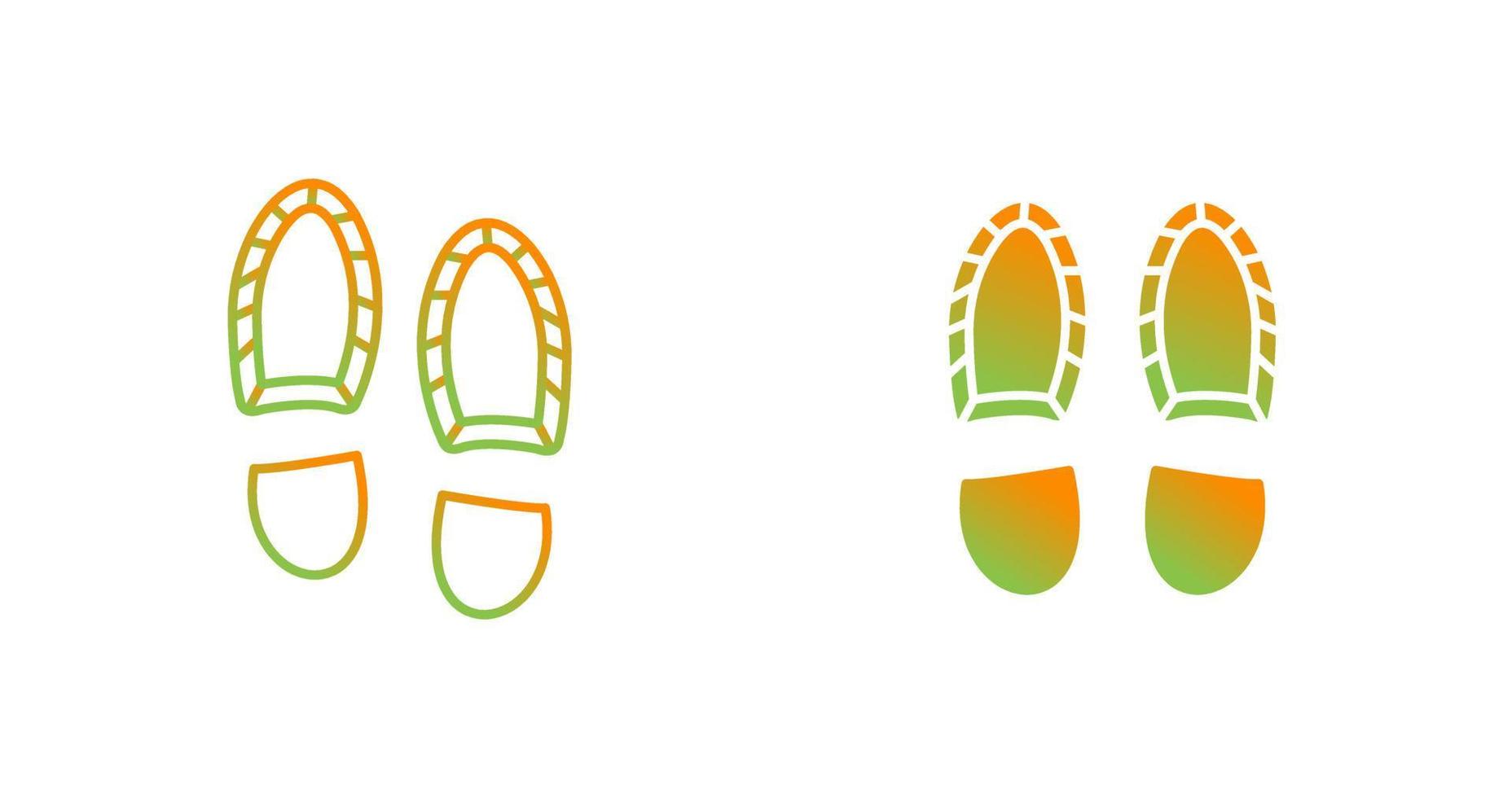 Footprint Vector Icon