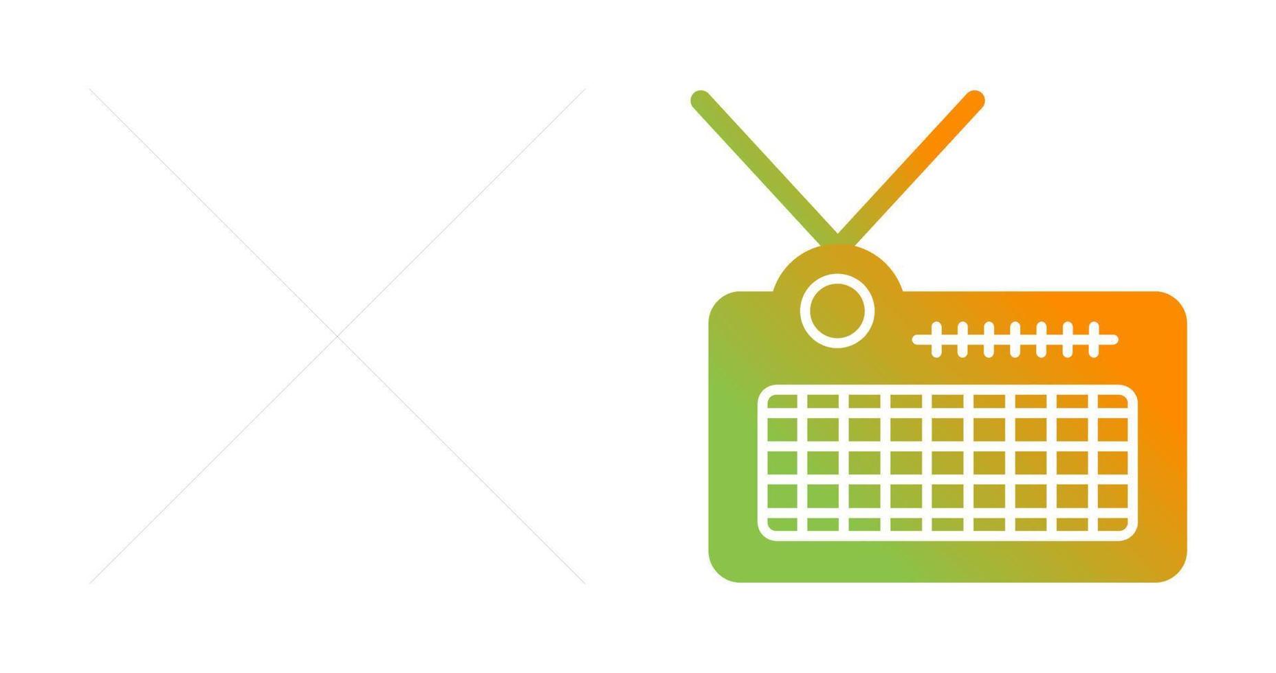 Radio Vector Icon