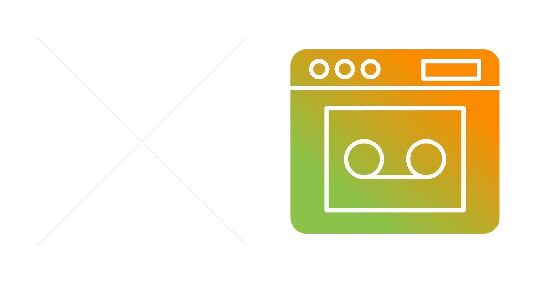 Audio Recorder Vector Icon