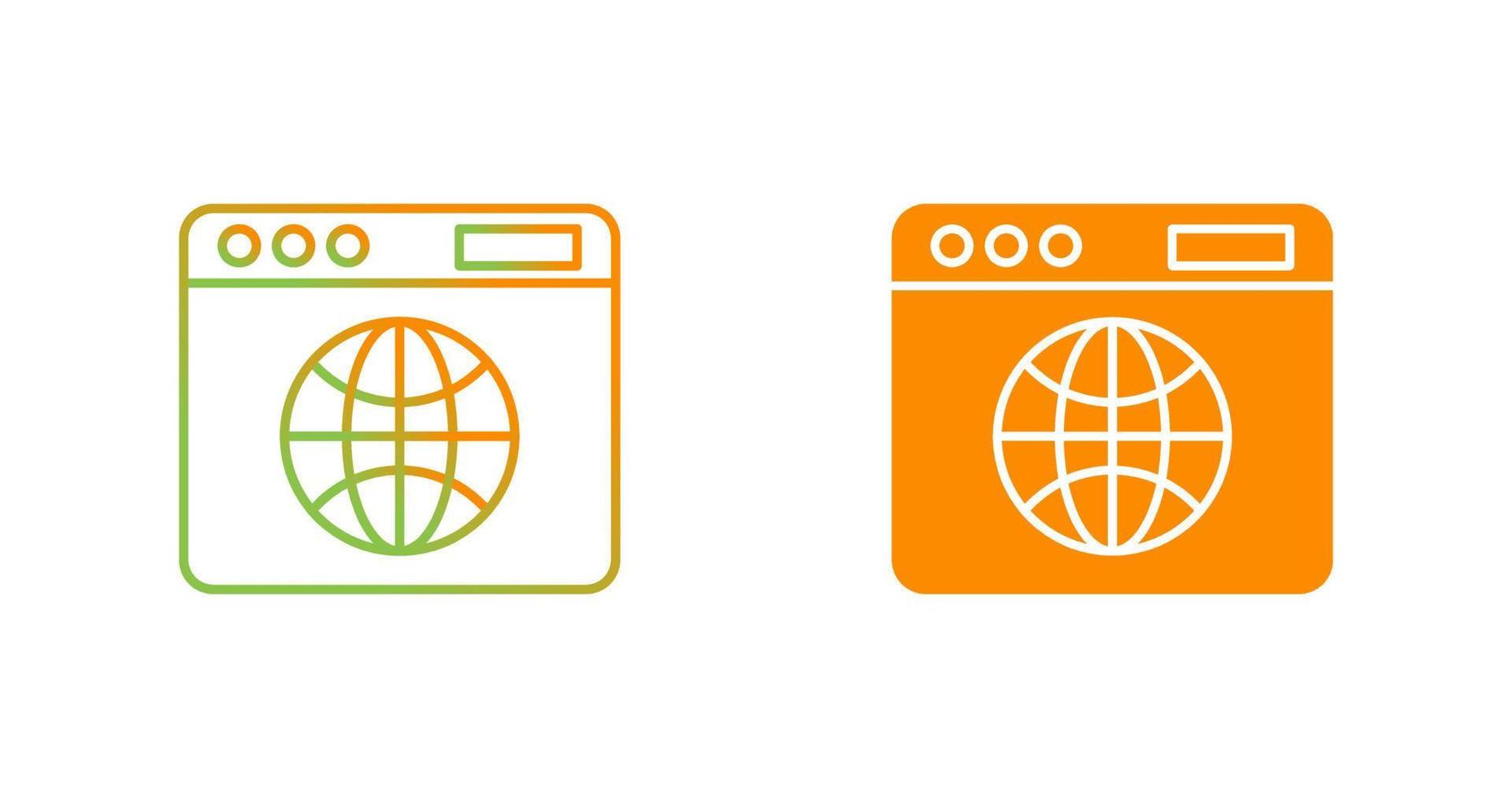 Browsing Vector Icon