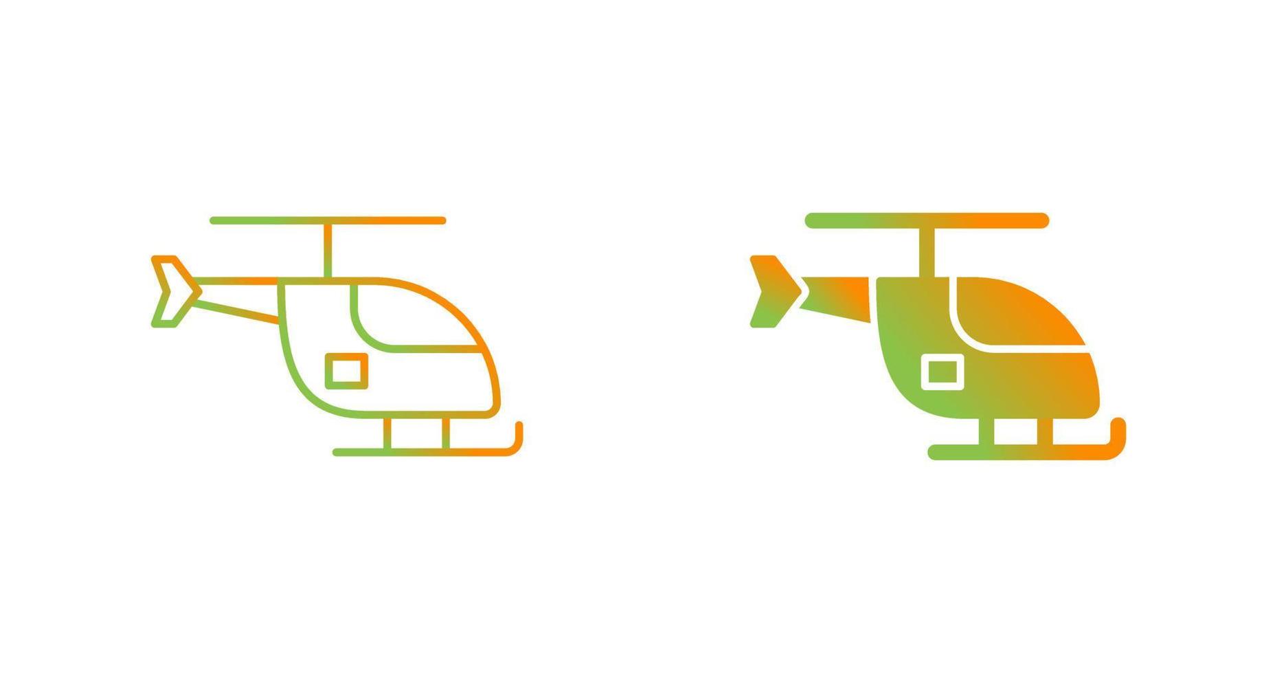 Helicopter Vector Icon