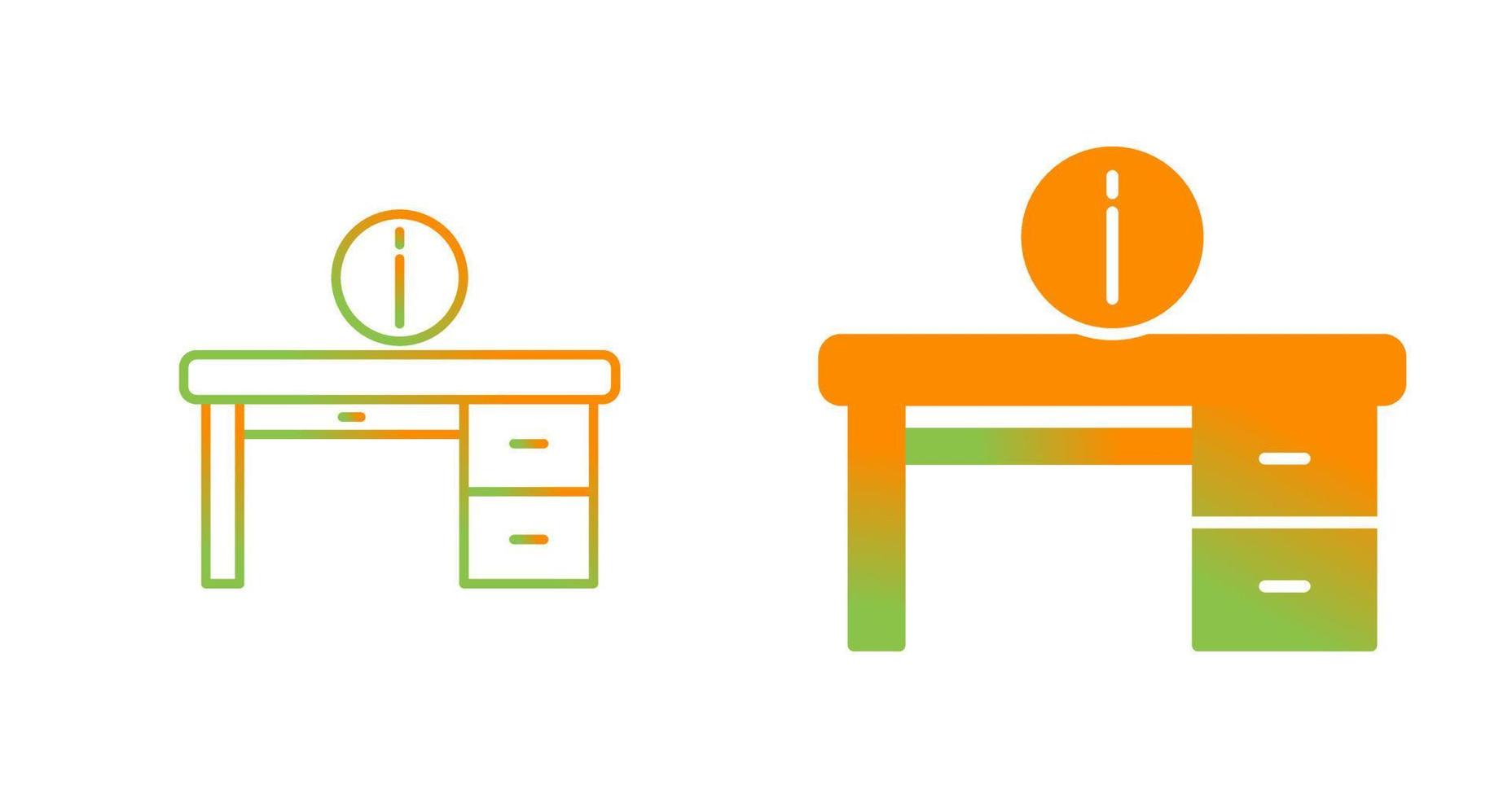 Information Desk Vector Icon