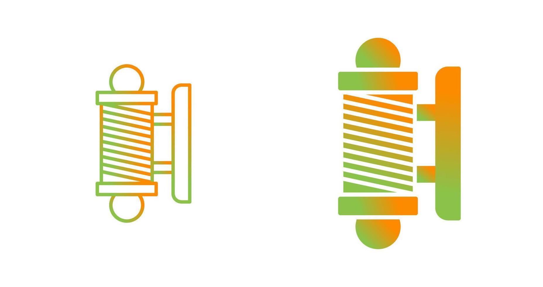 Barber Shop Pole Vector Icon