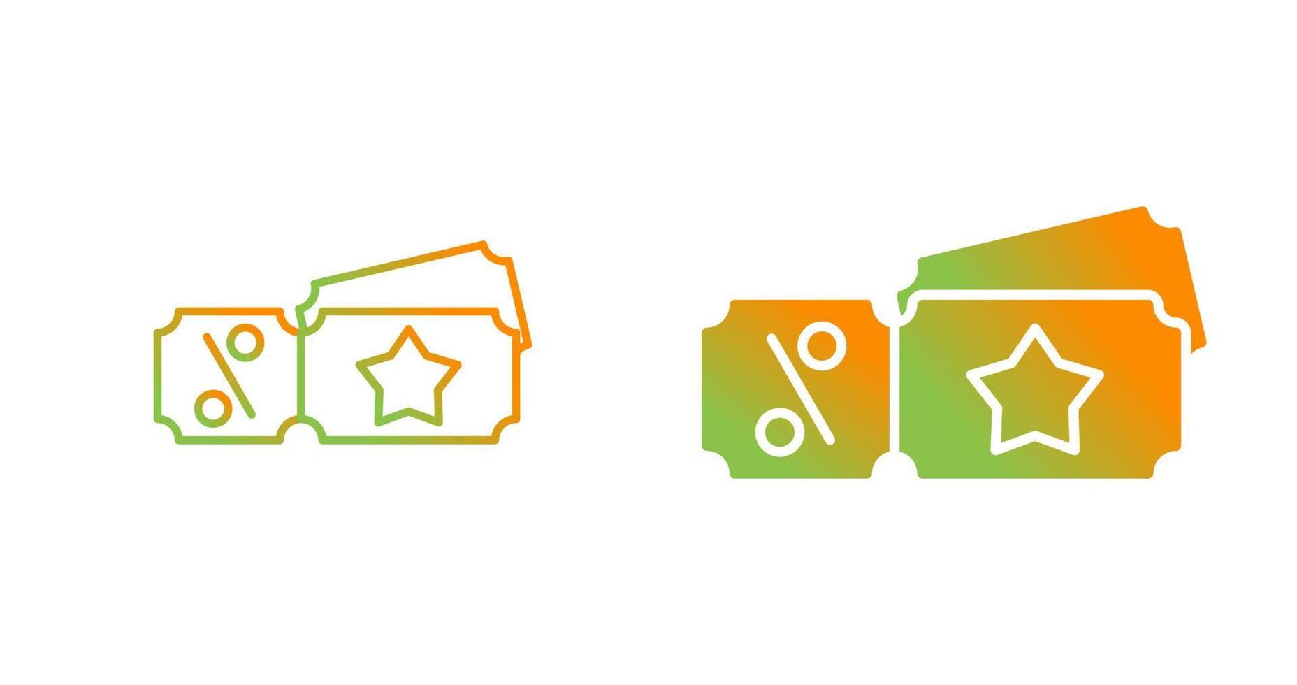 Discount Voucher Vector Icon