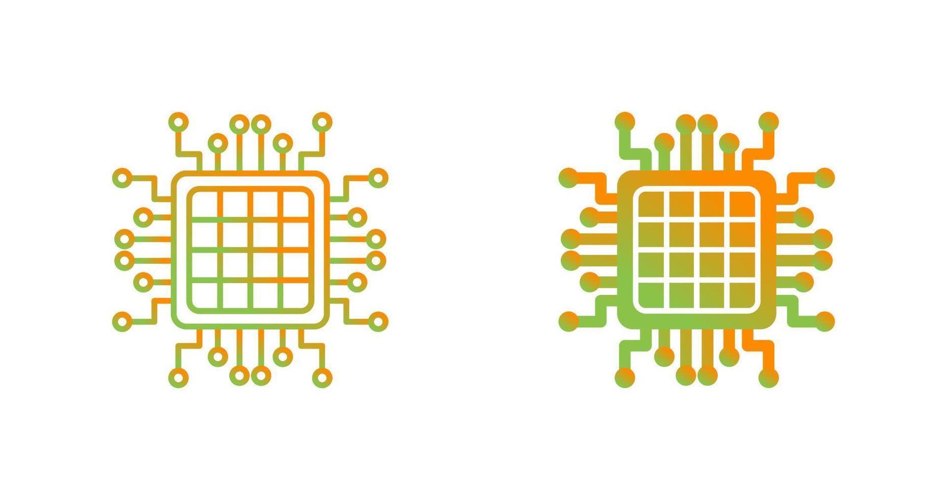 Processor Vector Icon