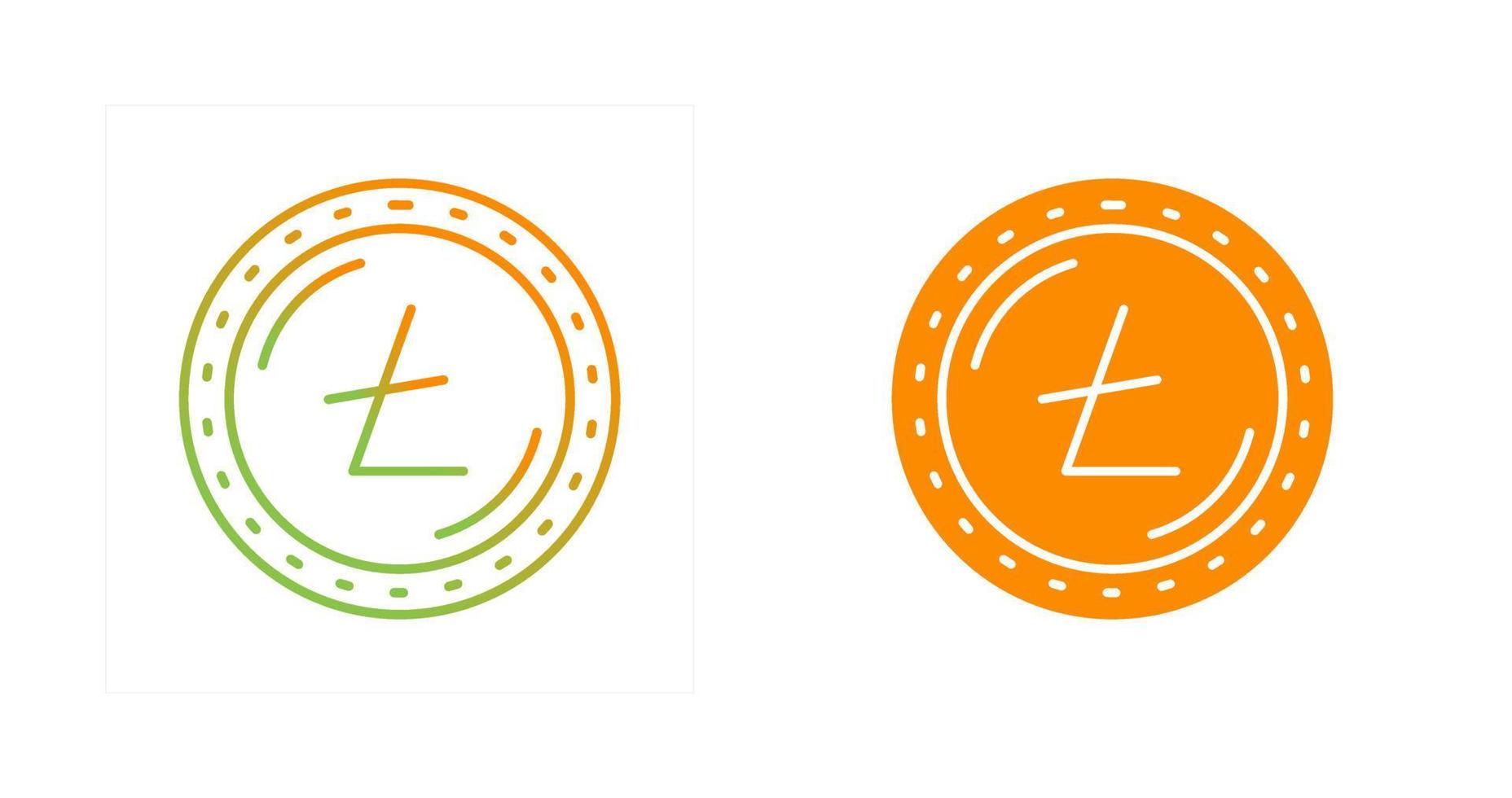 Litecoin Currency Vector Icon