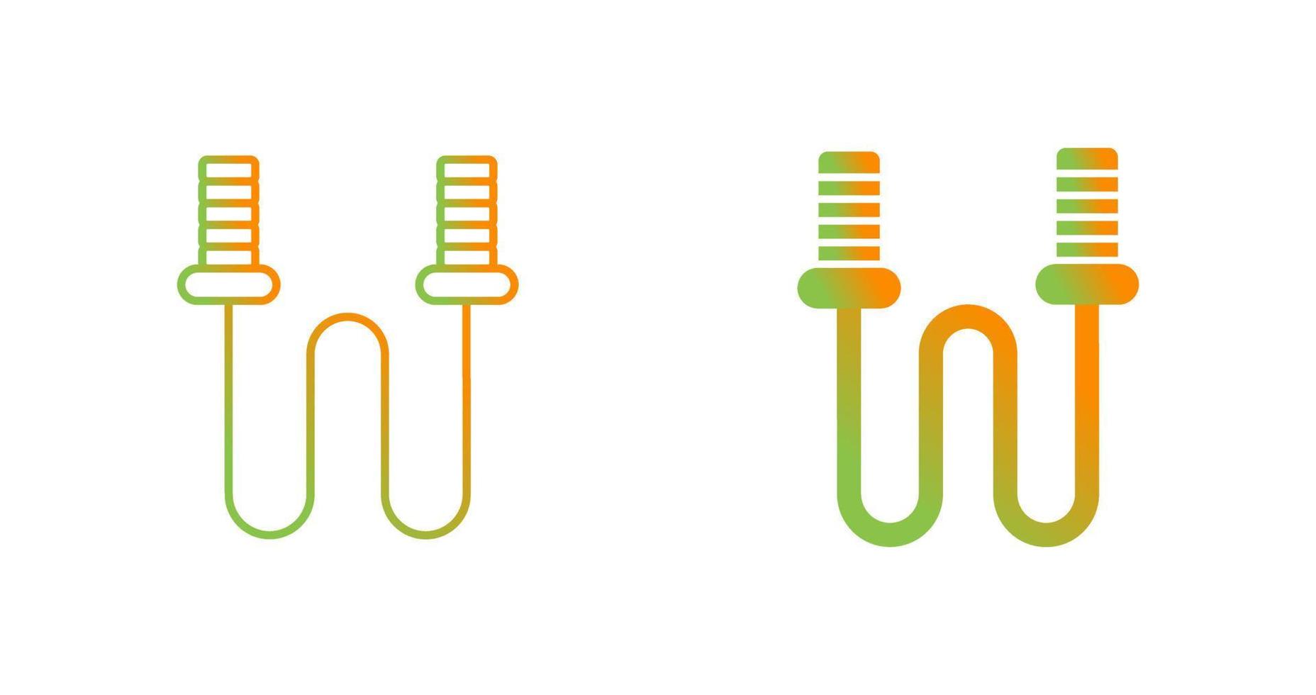 Skipping Vector Icon