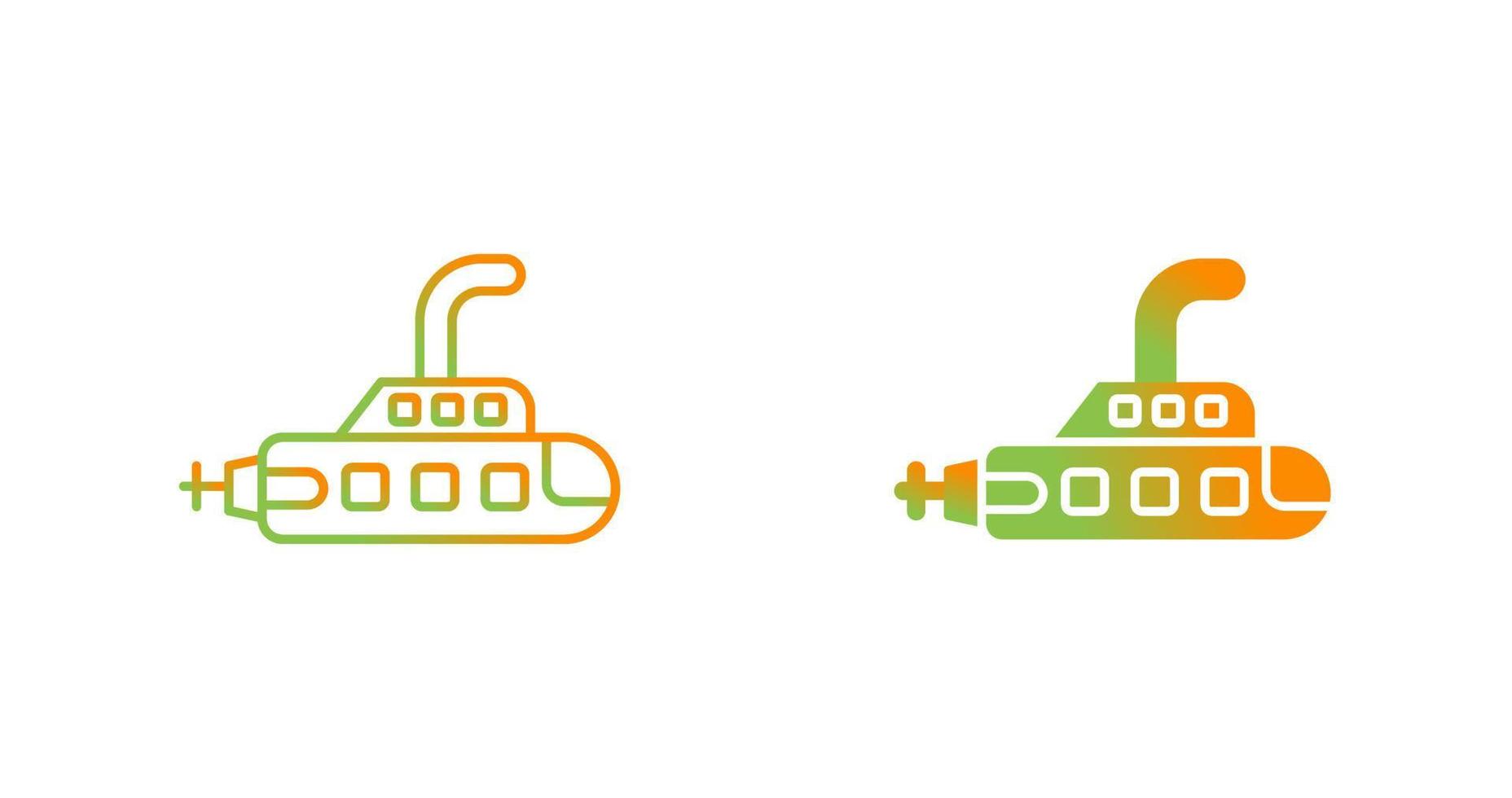 Submarine Vector Icon