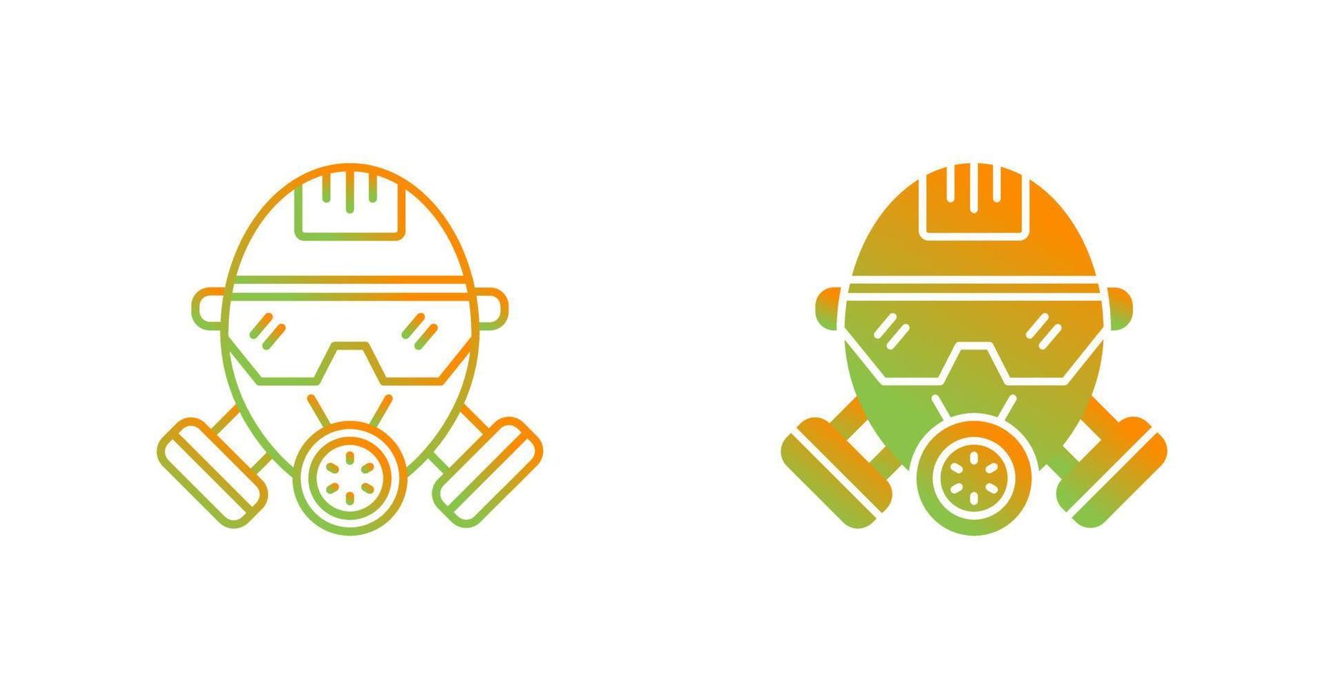 Gas Mask Vector Icon