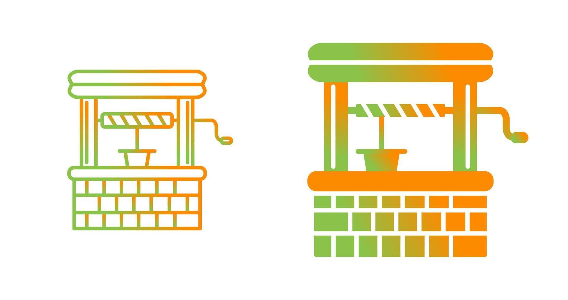 Water Well Vector Icon