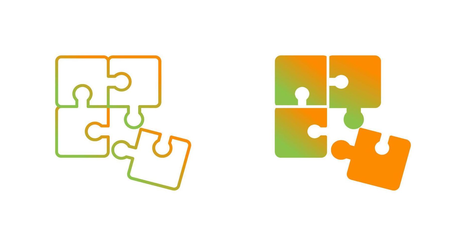 Puzzle Vector Icon