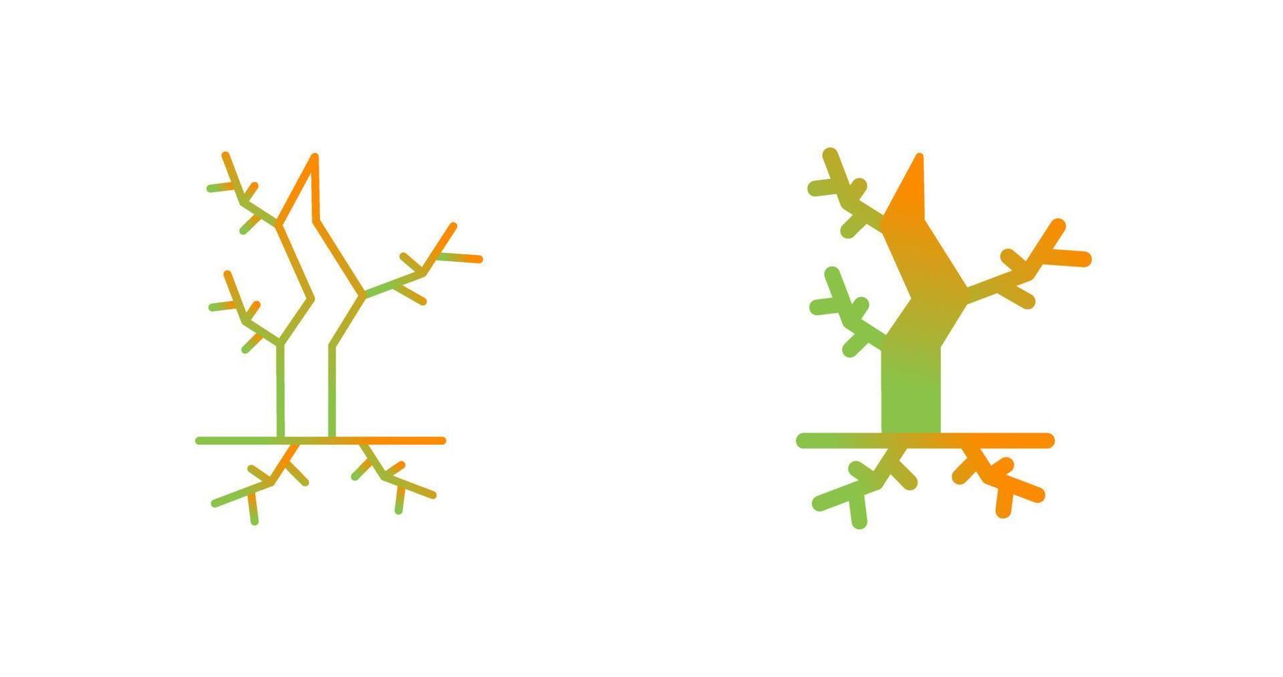 Dead Tree Vector Icon